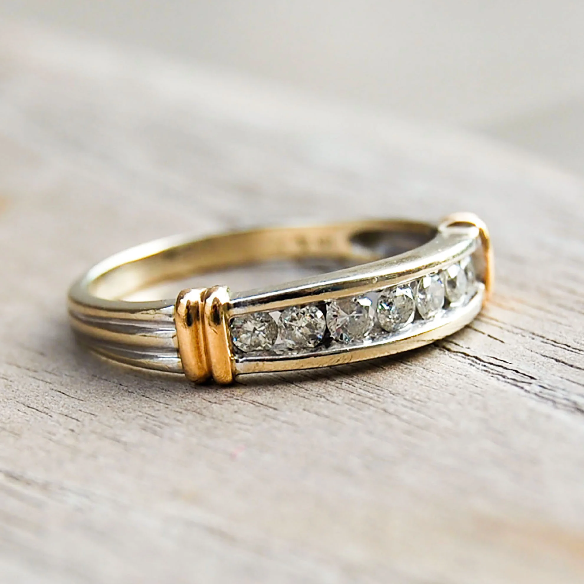 Vintage Jewelry, Vintage Rings, Restored Gold and Silver Rings, Vintage Diamonds