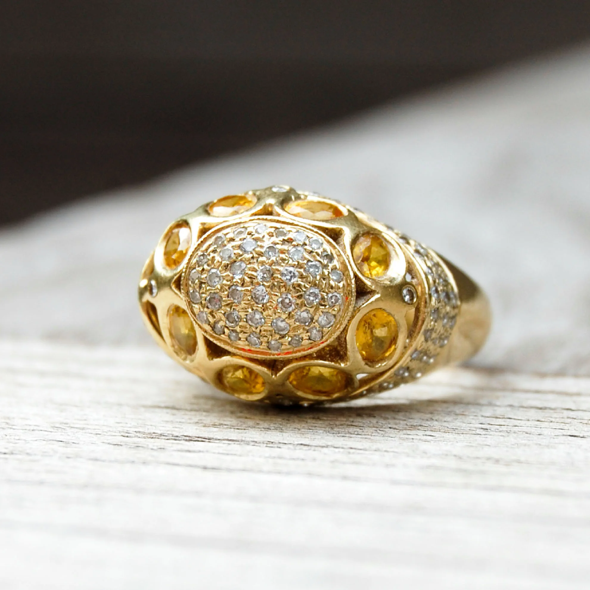 Vintage Jewelry, Vintage Rings, Restored Gold and Silver Rings, Vintage Diamonds