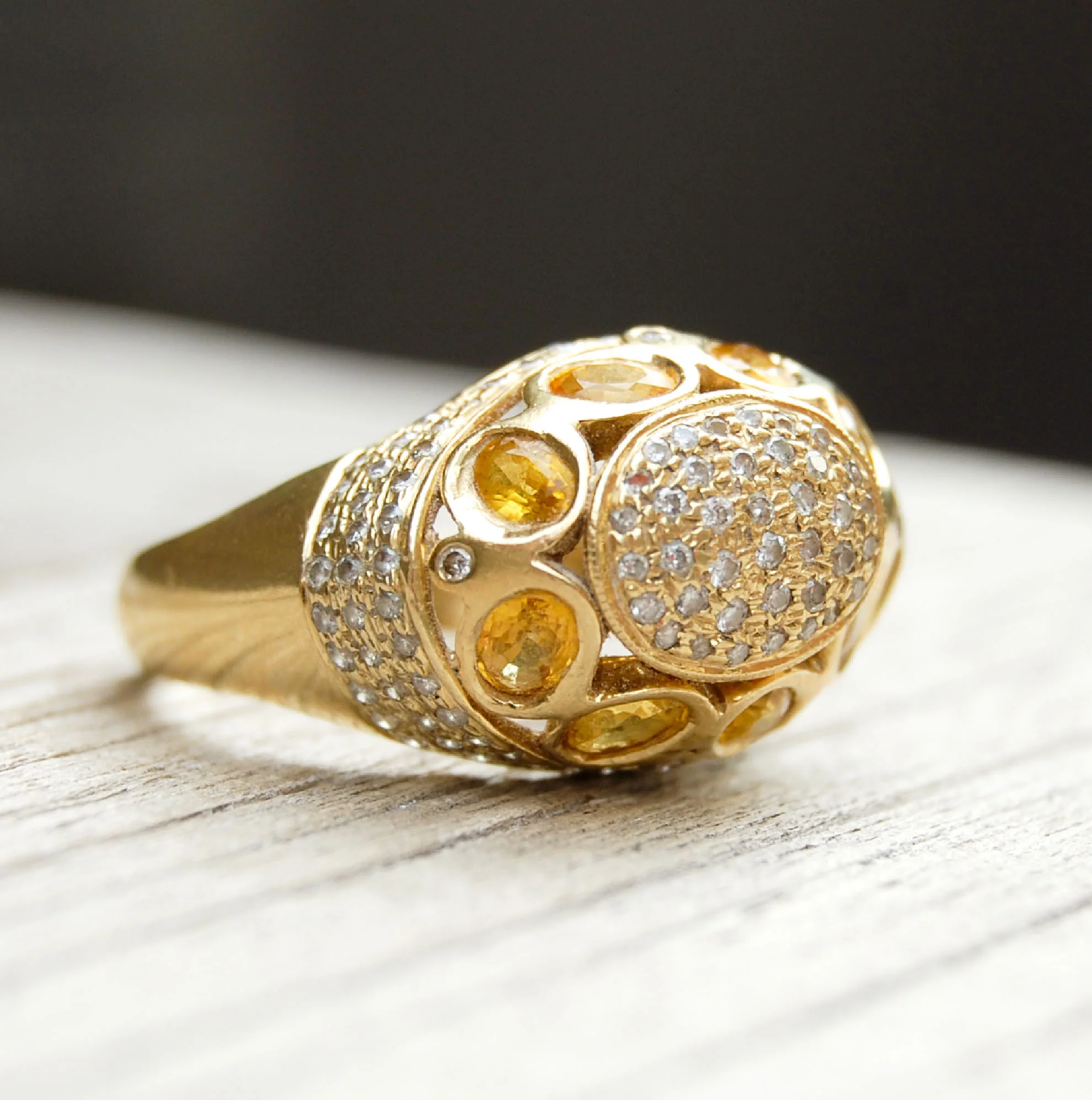 Vintage Jewelry, Vintage Rings, Restored Gold and Silver Rings, Vintage Diamonds