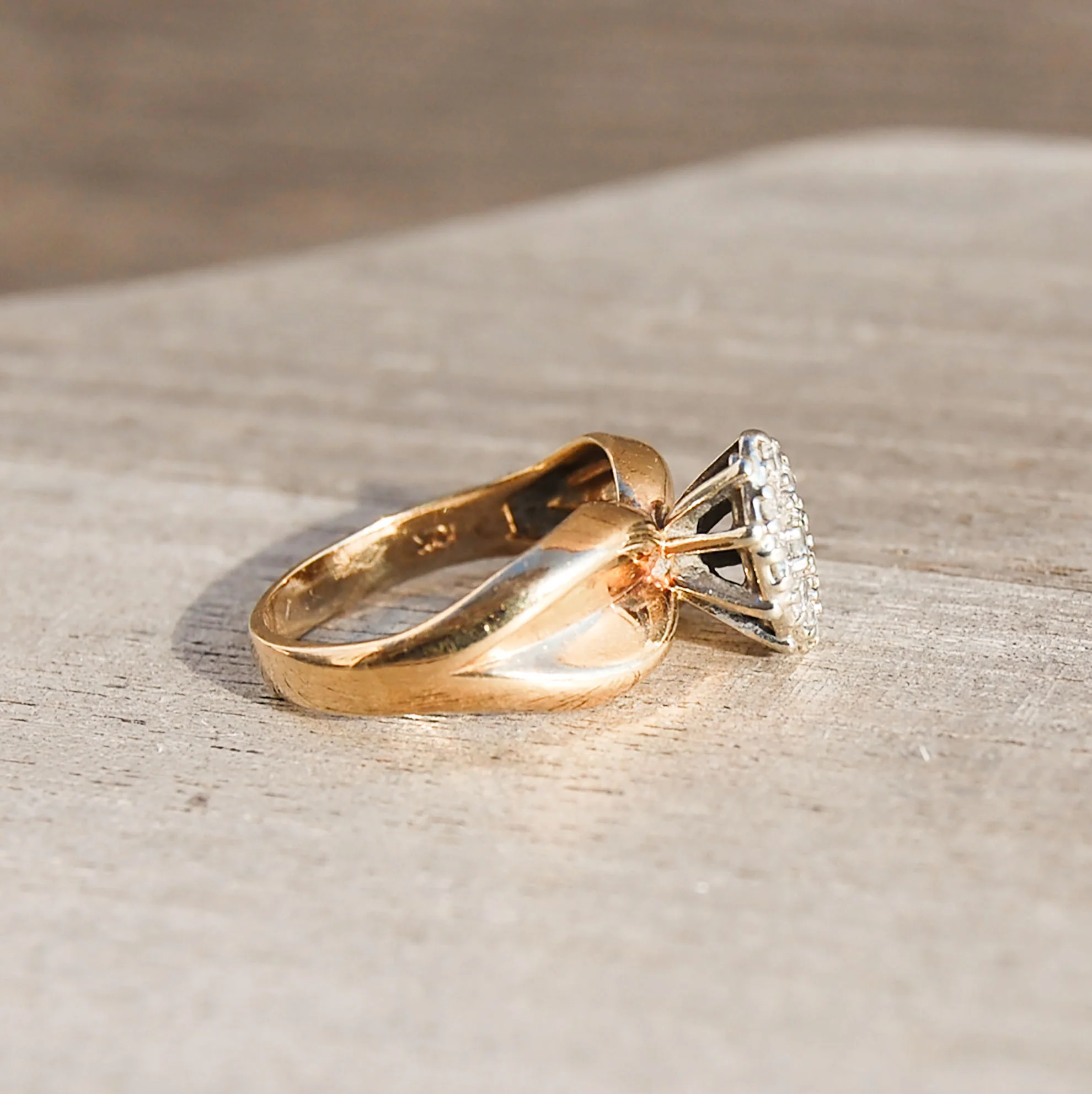 Vintage Jewelry, Vintage Rings, Restored Gold and Silver Rings, Vintage Diamonds