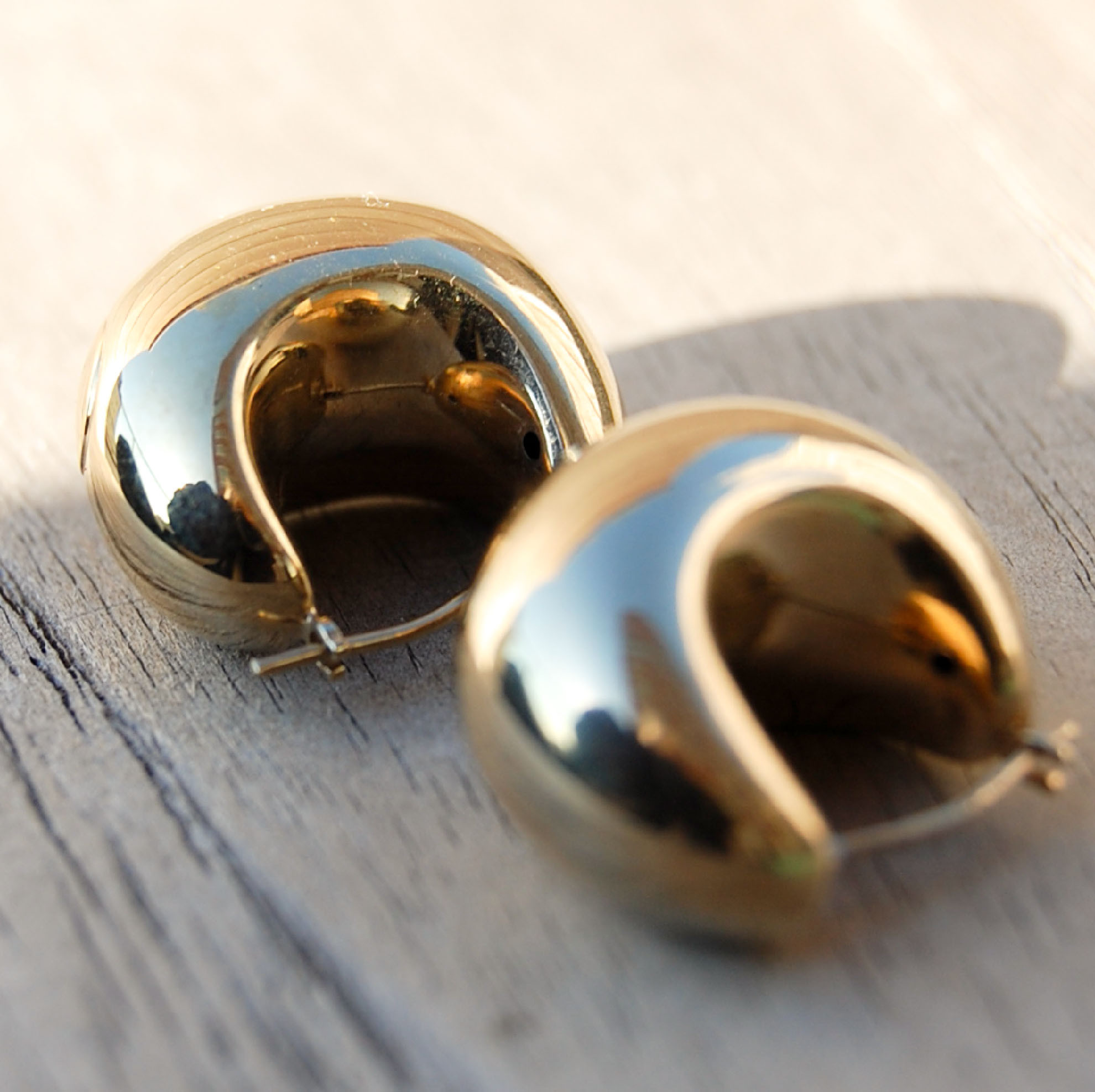 Vintage Jewelry, Vintage Earrings, Restored Gold and Silver Earrings, Vintage Diamonds.