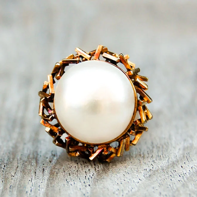 Vintage Jewelry, Vintage Rings, Restored Gold and Silver Rings, Vintage Diamonds