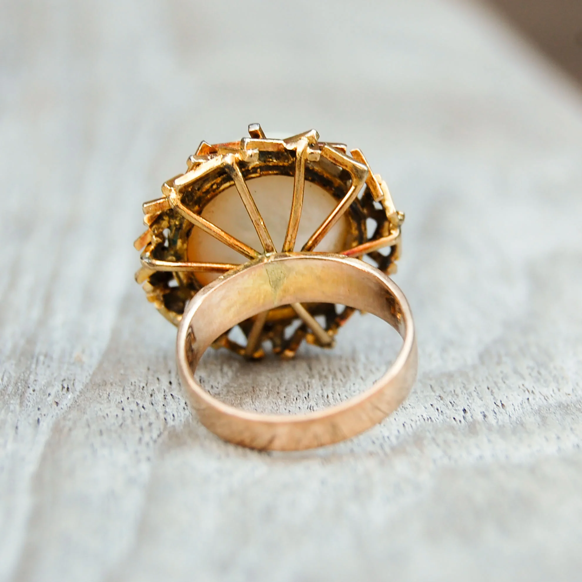 Vintage Jewelry, Vintage Rings, Restored Gold and Silver Rings, Vintage Diamonds