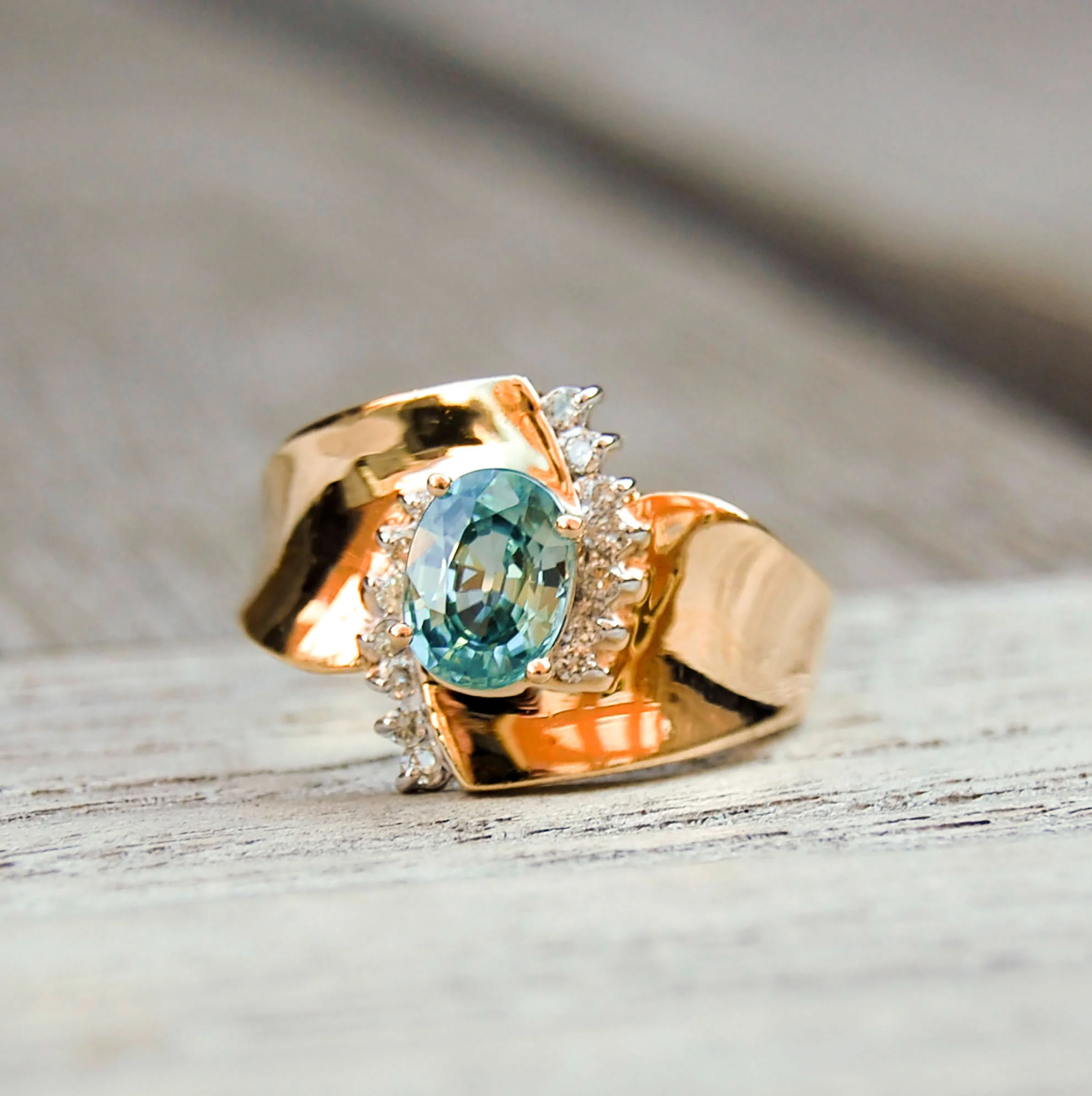 Vintage Jewelry, Vintage Rings, Restored Gold and Silver Rings, Vintage Diamonds