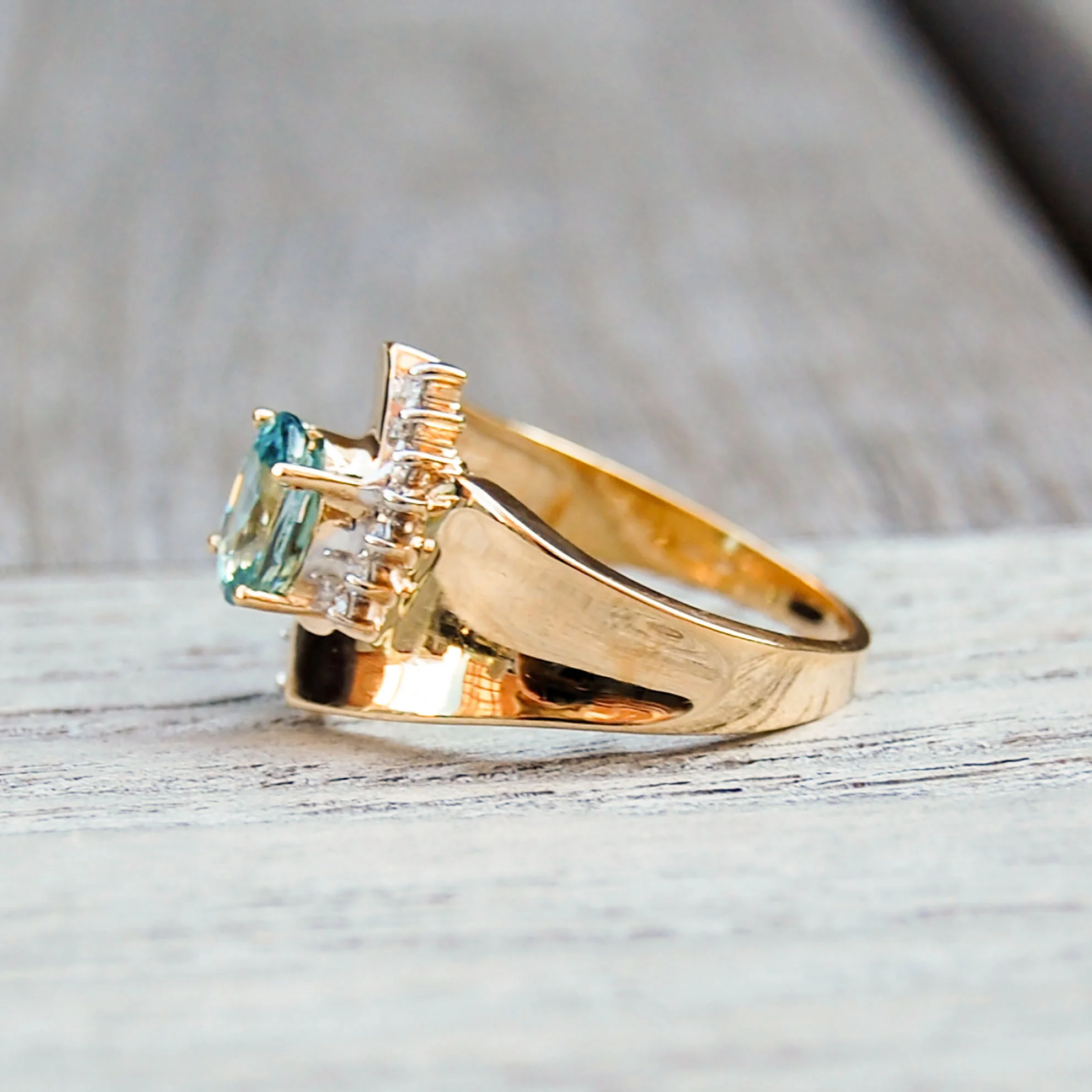 Vintage Jewelry, Vintage Rings, Restored Gold and Silver Rings, Vintage Diamonds