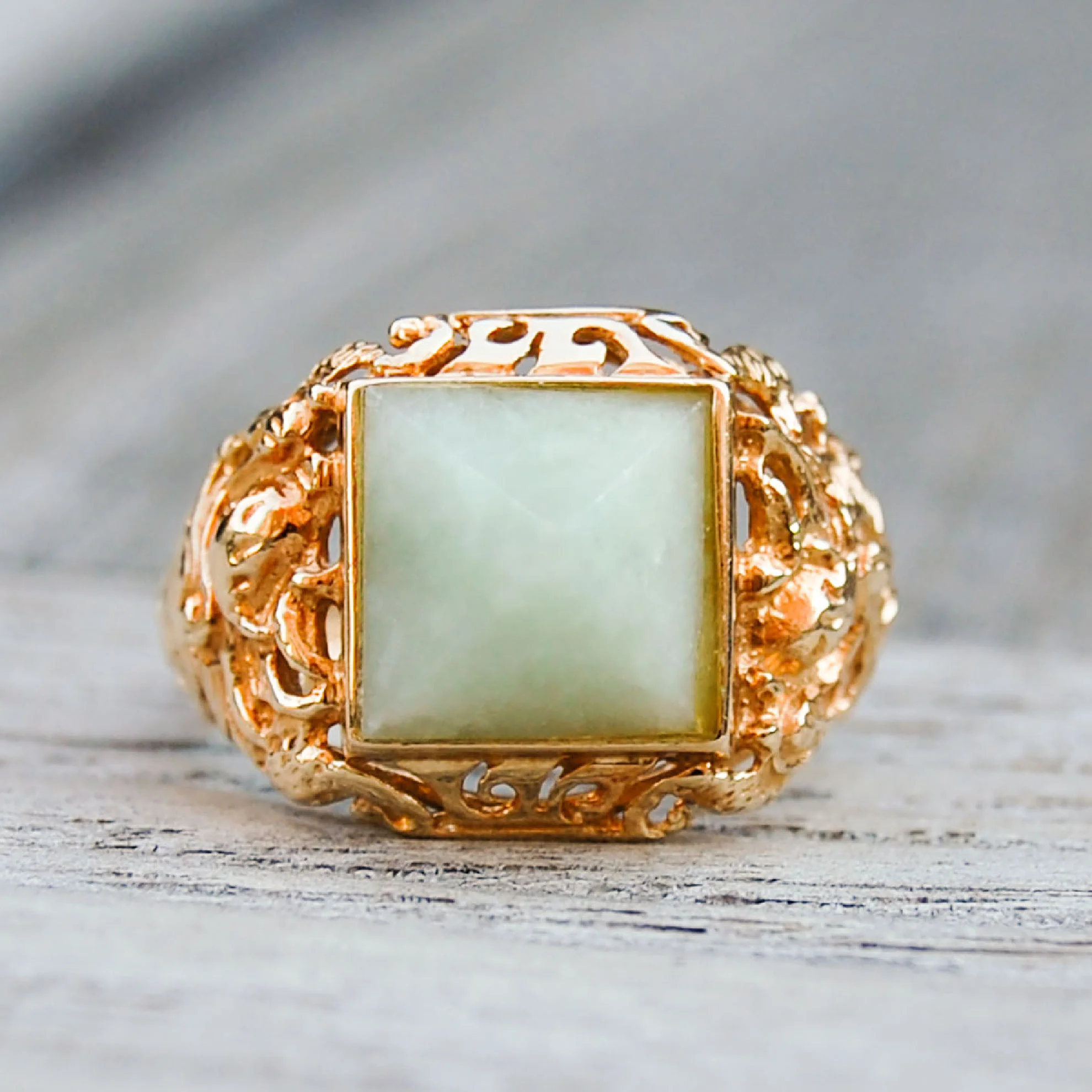 Vintage Jewelry, Vintage Rings, Restored Gold and Silver Rings, Vintage Diamonds