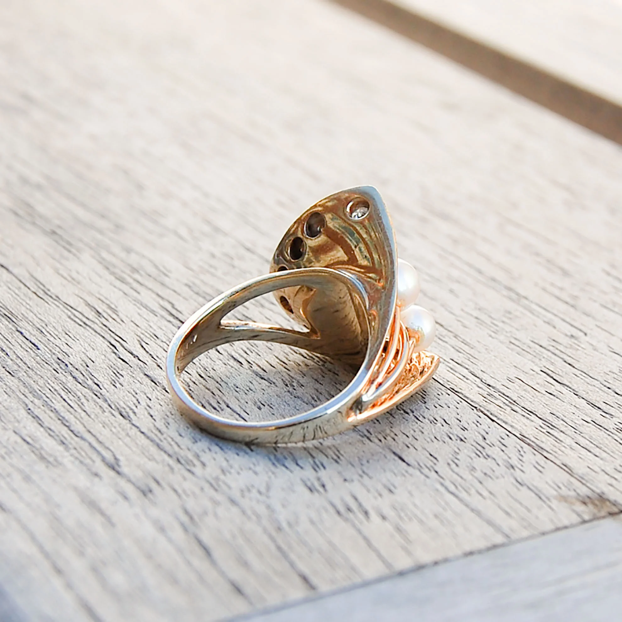 Vintage Jewelry, Vintage Rings, Restored Gold and Silver Rings, Vintage Diamonds