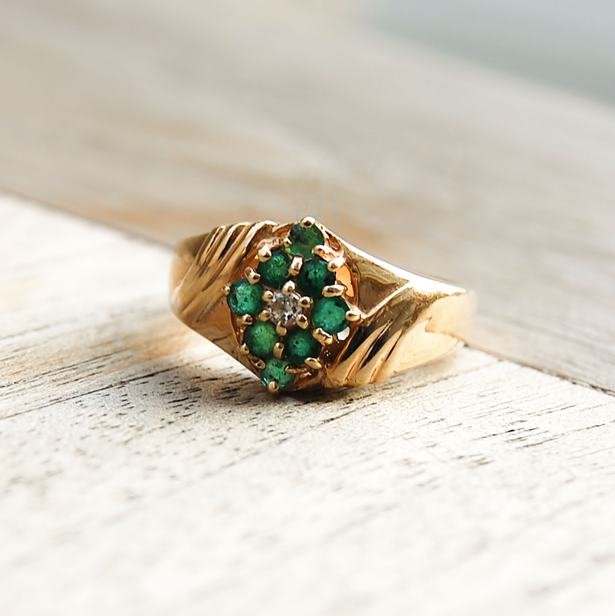 Vintage Jewelry, Vintage Rings, Restored Gold and Silver Rings, Vintage Diamonds