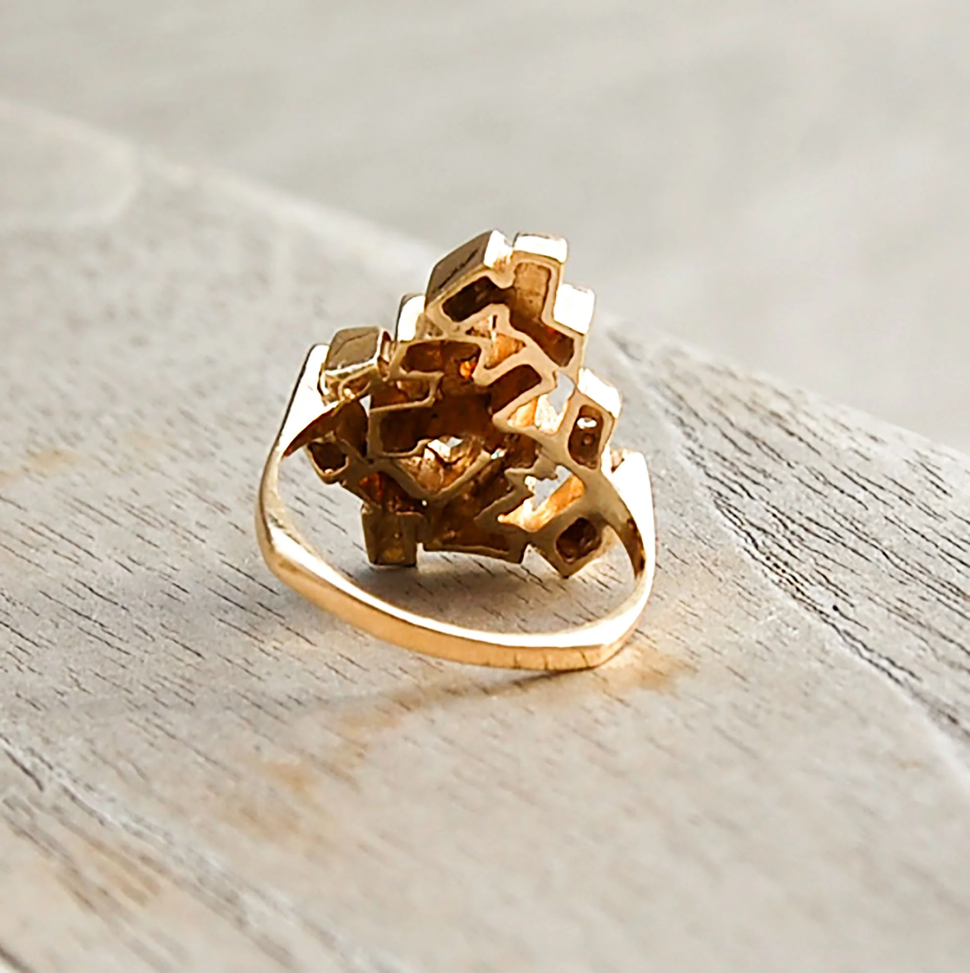 Vintage Jewelry, Vintage Rings, Restored Gold and Silver Rings, Vintage Diamonds