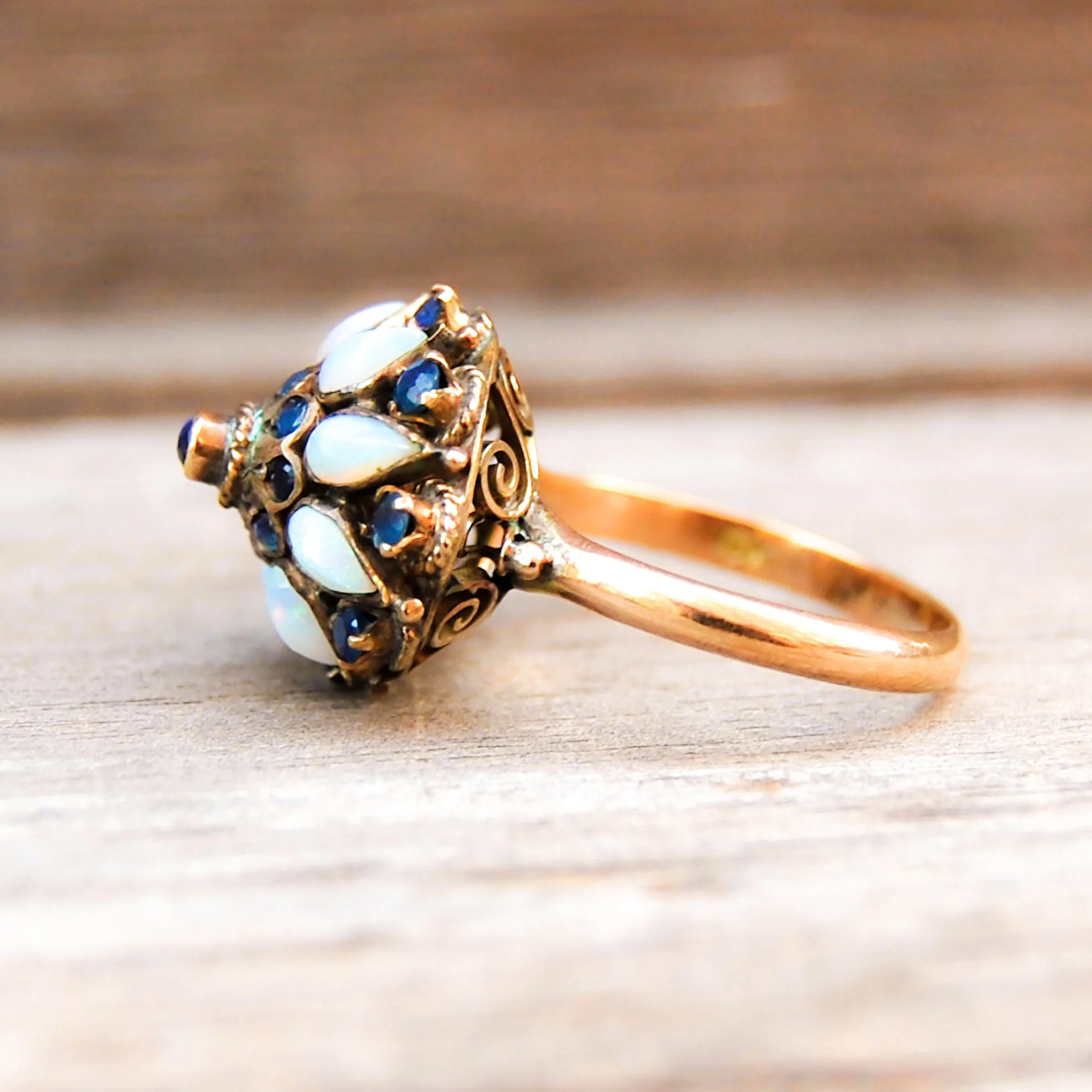 Vintage Jewelry, Vintage Rings, Restored Gold and Silver Rings, Vintage Diamonds