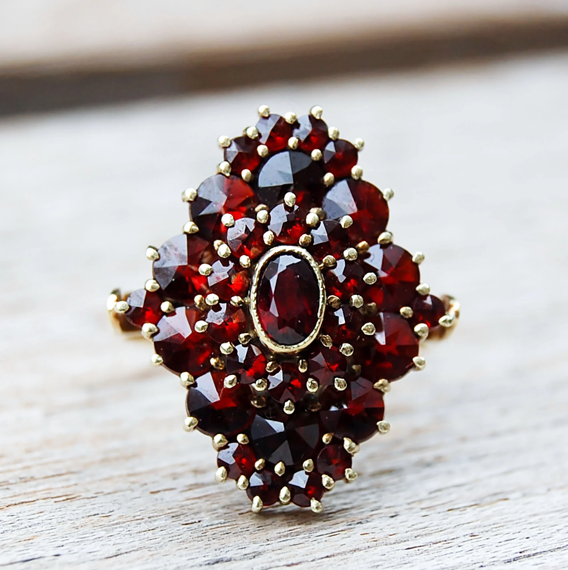 Vintage Jewelry, Vintage Rings, Restored Gold and Silver Rings, Vintage Diamonds