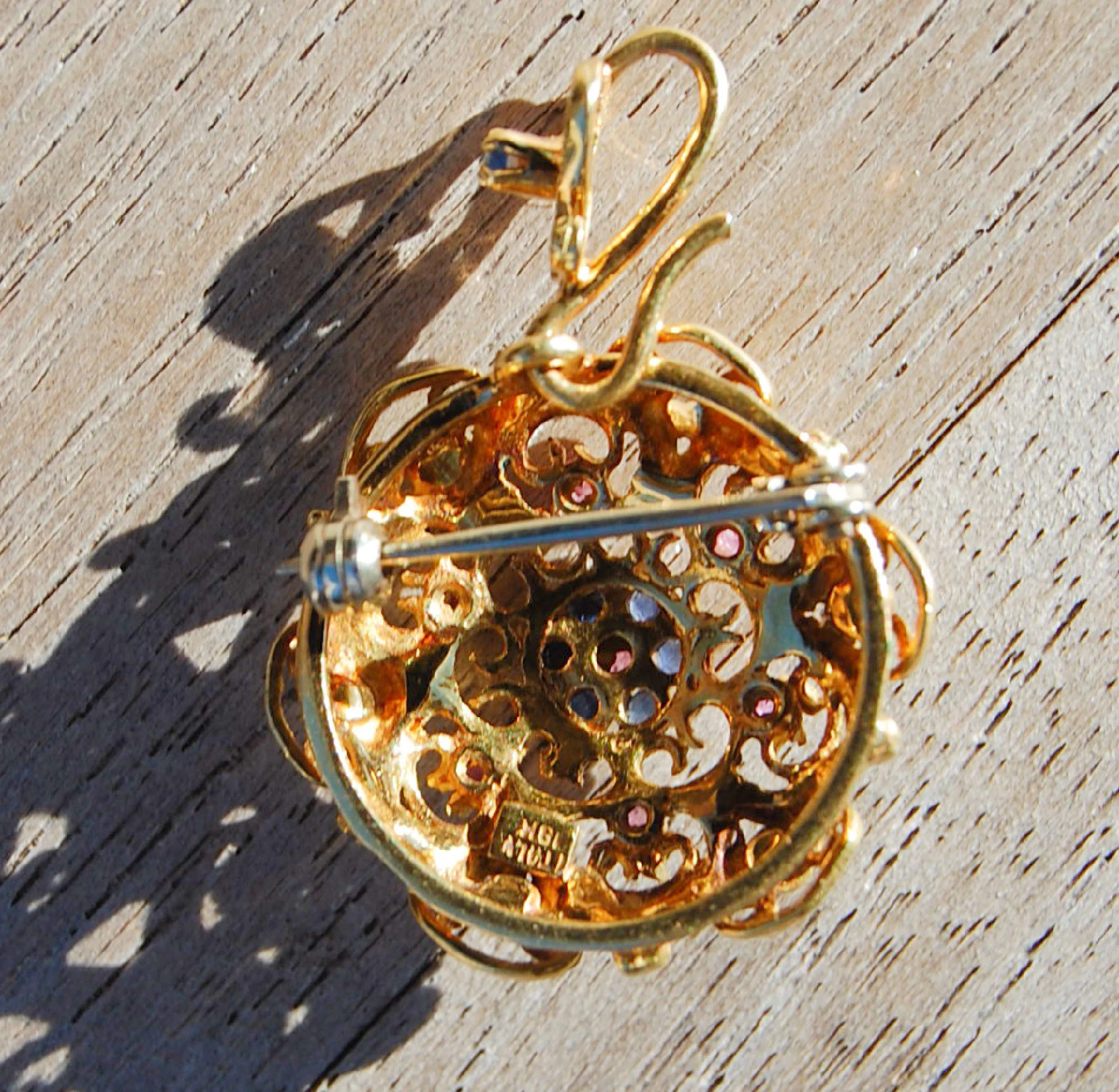 Vintage Jewelry, Vintage Pendants, Vintage Charms, Restored Gold and Silver Charms, Vintage Diamonds.