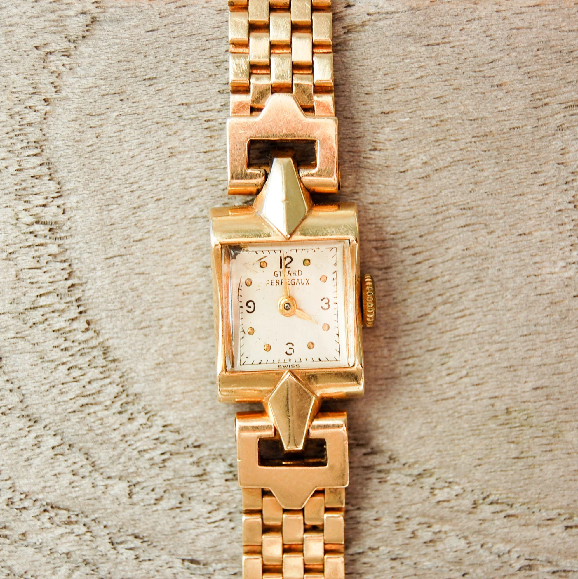 Vintage Girard Perregaux Womens Gold Watch — Lifestyle with Lynn