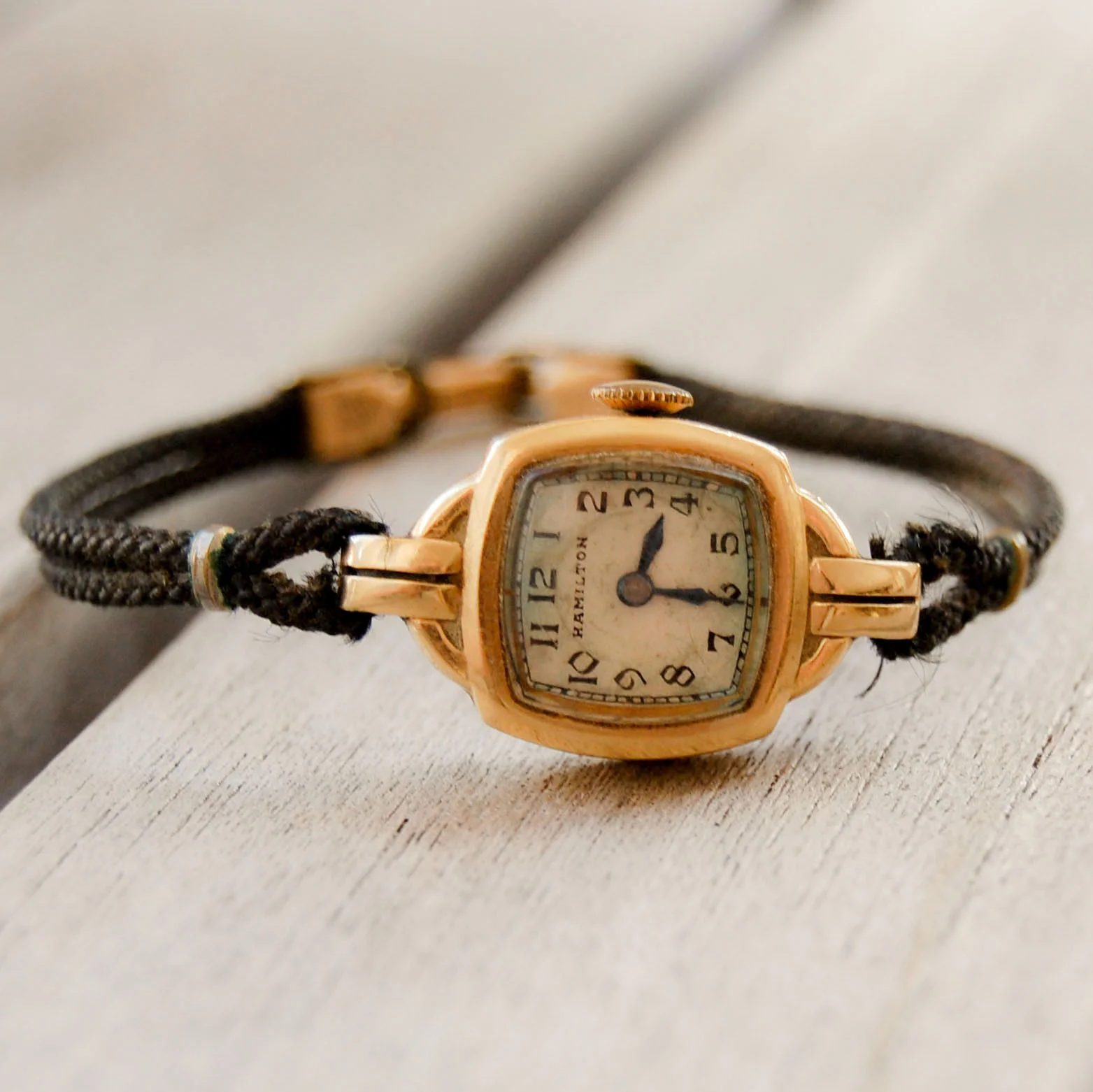 vintage hamilton watches for women