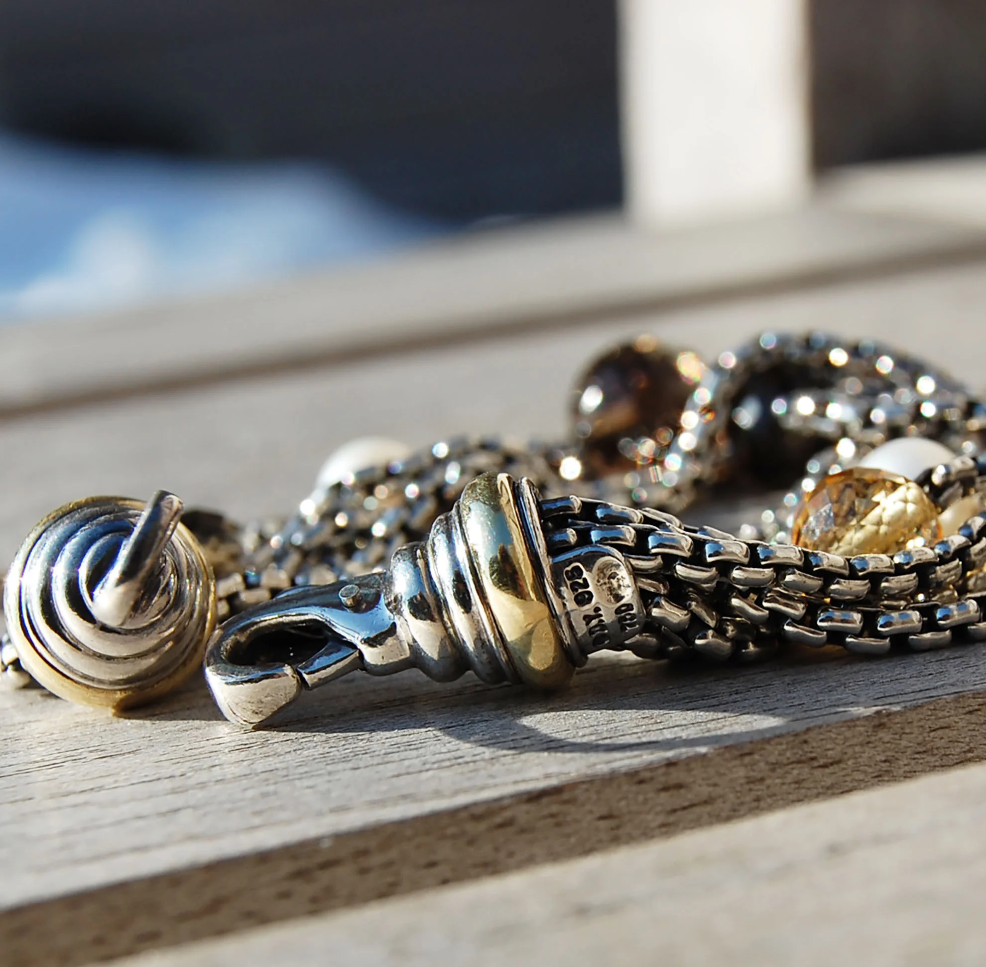 Vintage Jewelry, Vintage Bracelets, Restored Gold and Silver Bracelets, Vintage Diamonds.