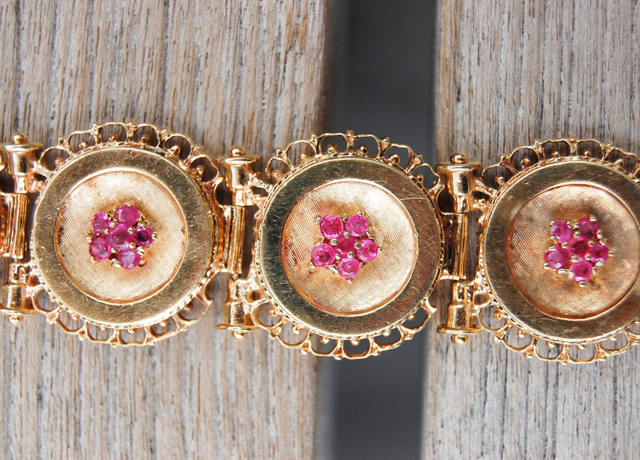 Vintage Jewelry, Vintage Bracelets, Restored Gold and Silver Bracelets, Vintage Diamonds.