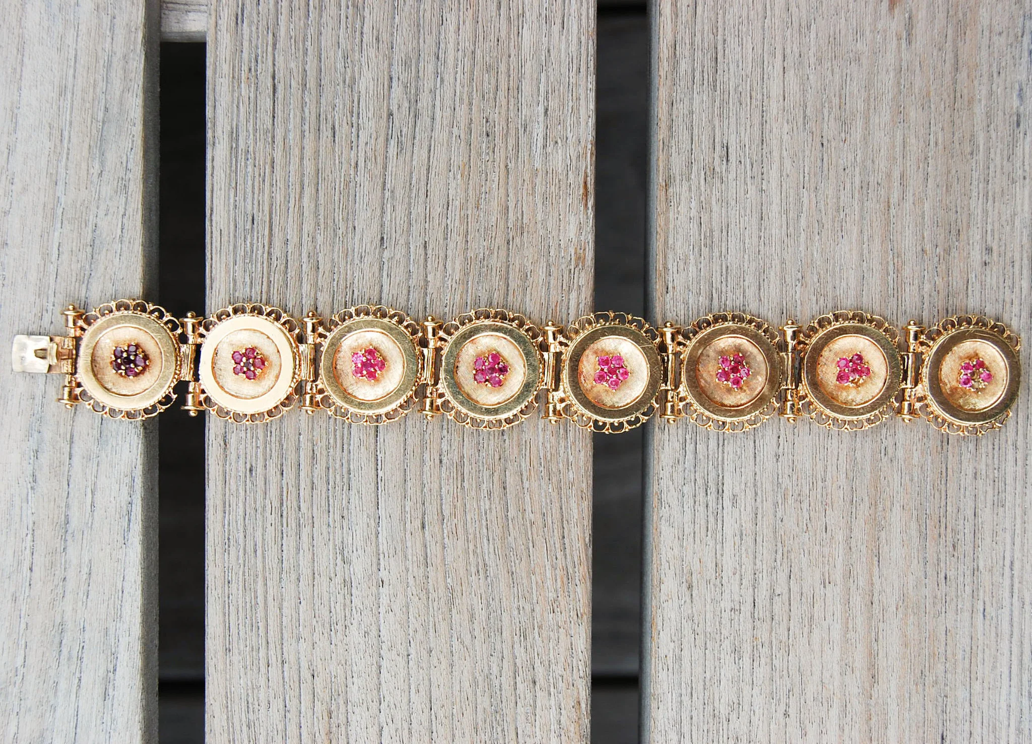 Vintage Jewelry, Vintage Bracelets, Restored Gold and Silver Bracelets, Vintage Diamonds.