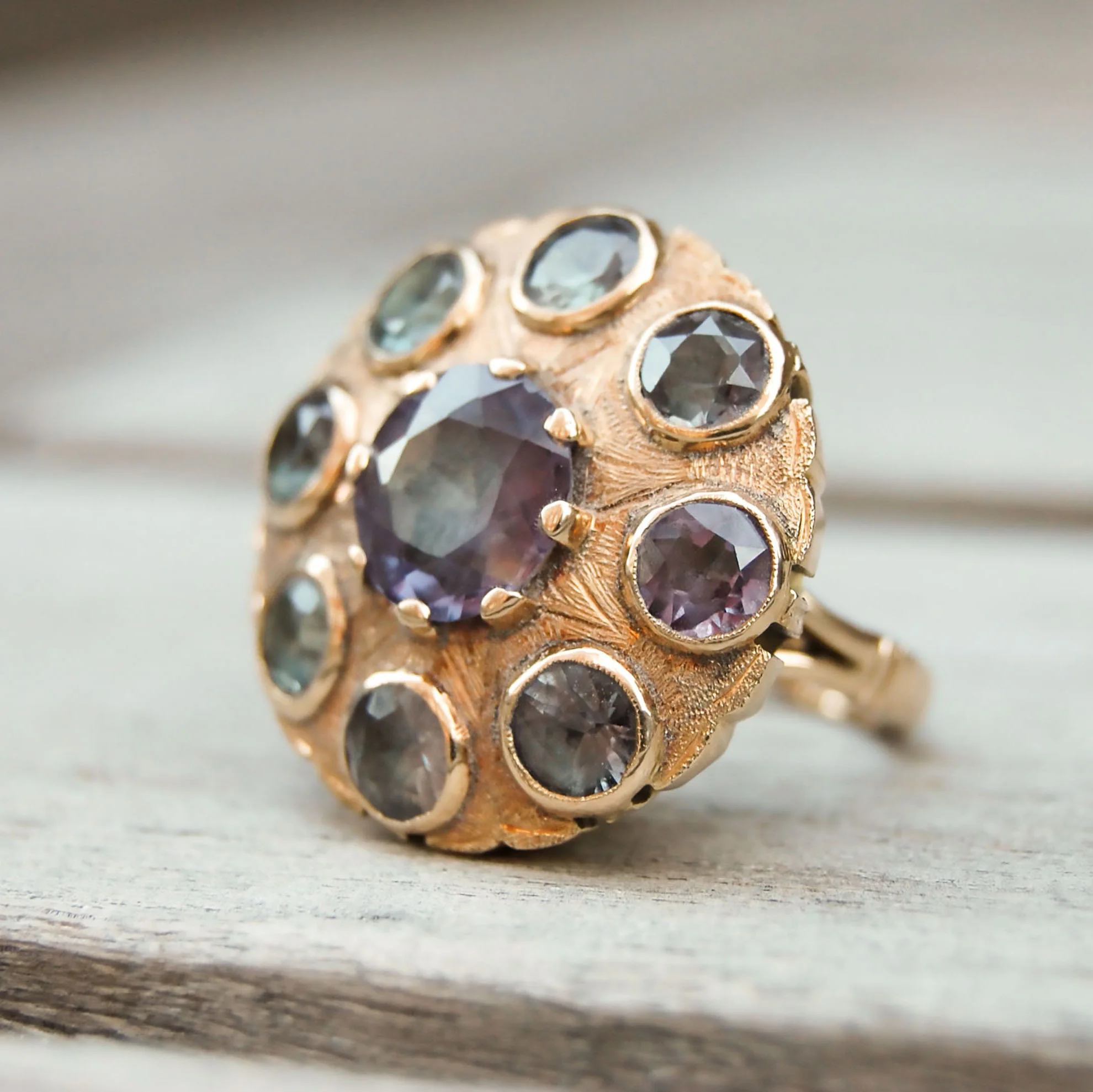 Vintage Jewelry, Vintage Rings, Restored Gold and Silver Rings, Vintage Diamonds