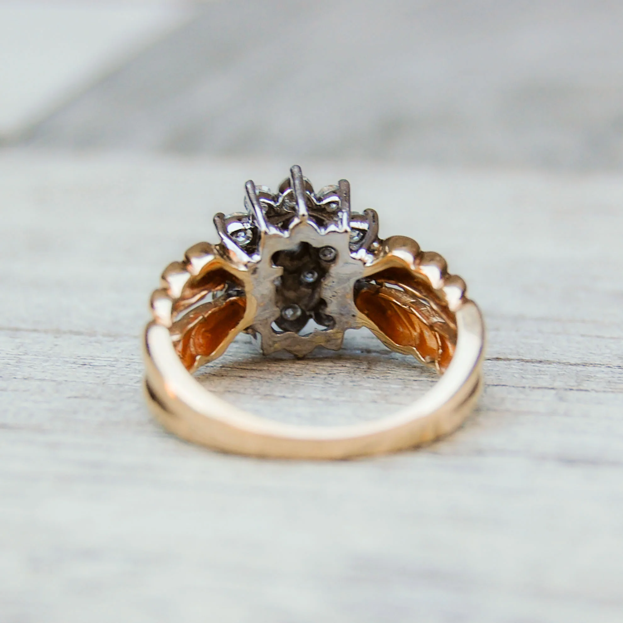 Vintage Jewelry, Vintage Rings, Restored Gold and Silver Rings, Vintage Diamonds