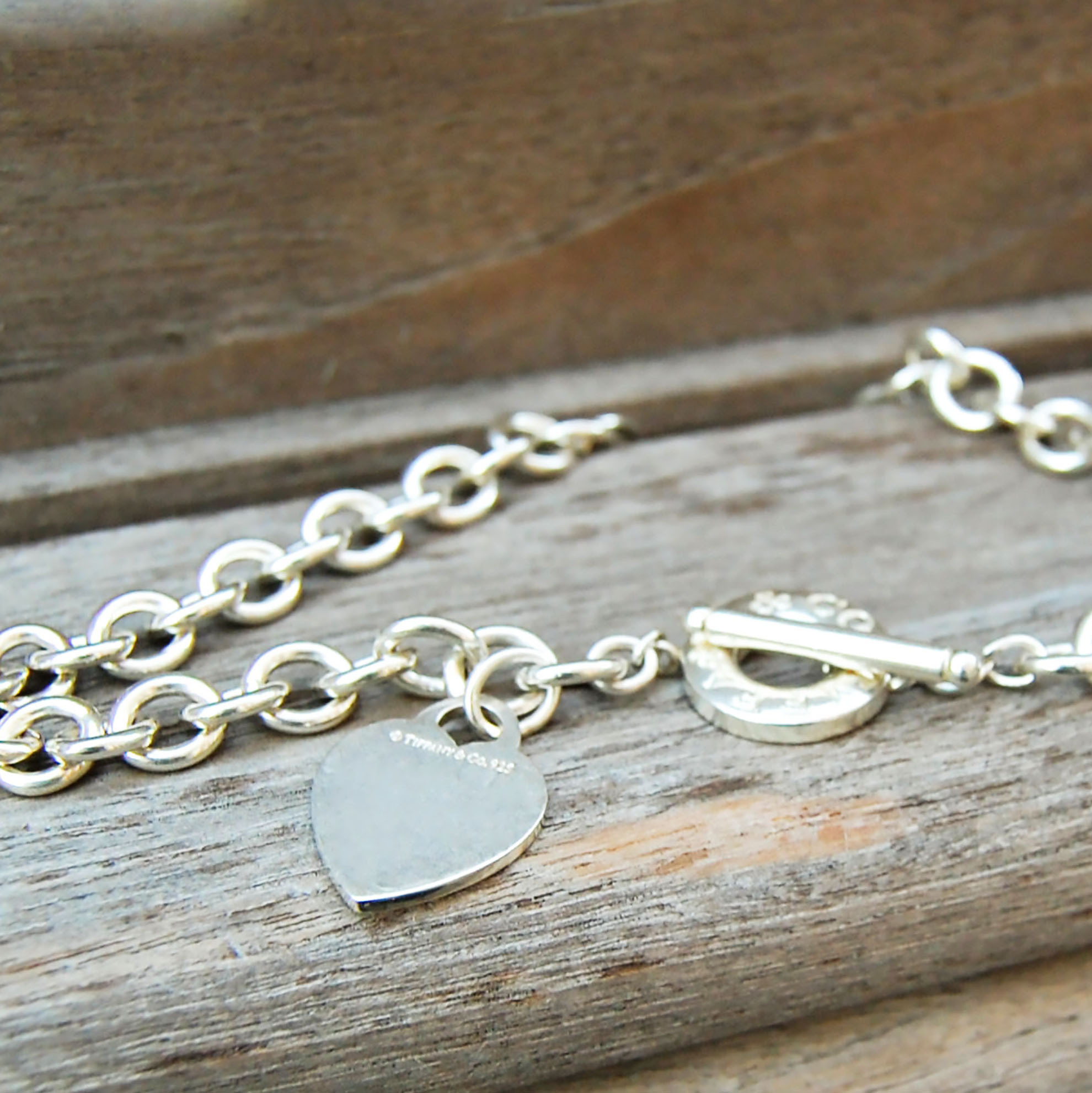 Vintage Tiffany Sterling Necklace with Heart Pendant — Lifestyle  