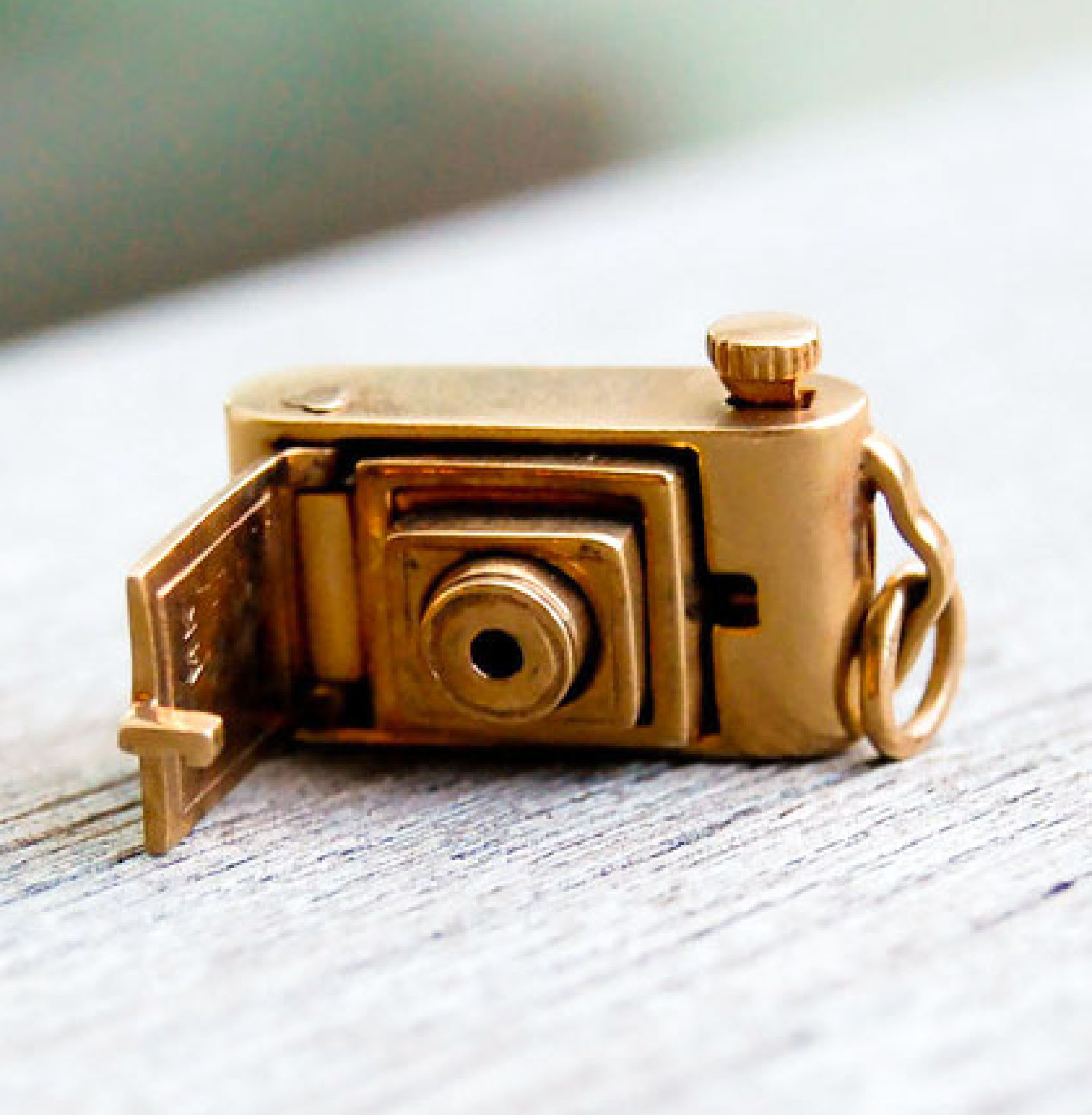 tiffany camera charm