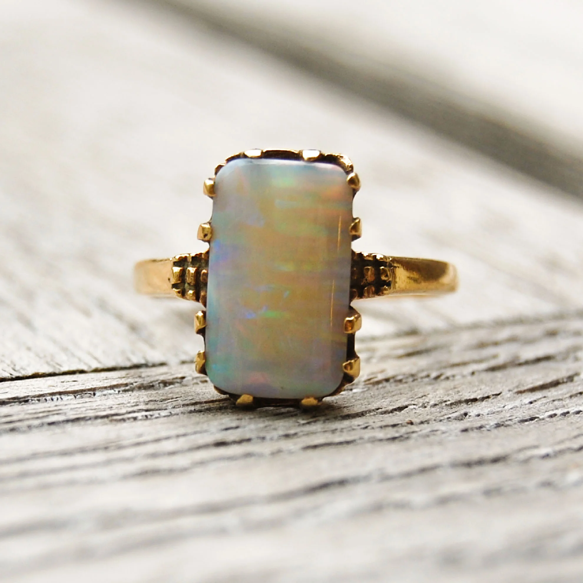 Vintage Jewelry, Vintage Rings, Restored Gold and Silver Rings, Vintage Diamonds