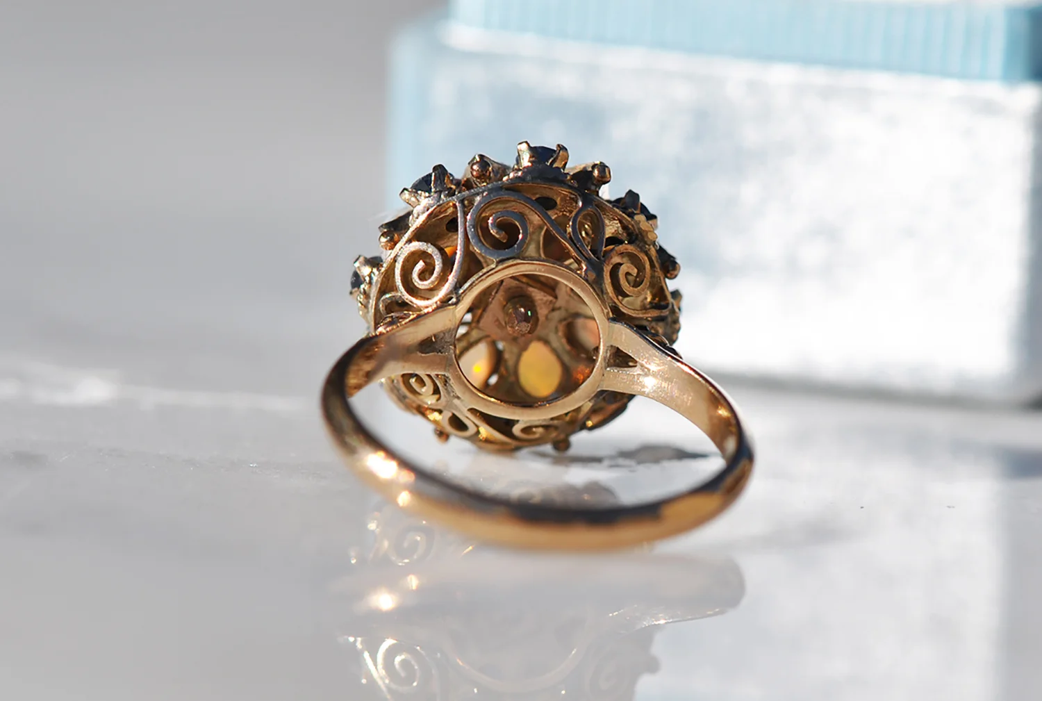 Vintage Jewelry, Vintage Rings, Restored Gold and Silver Rings, Vintage Diamonds