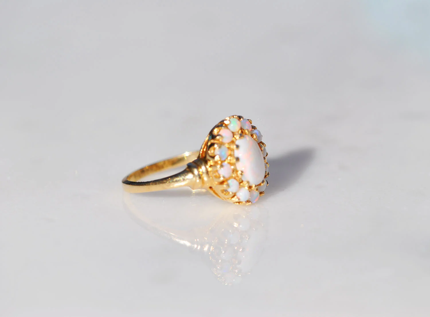 Vintage Jewelry, Vintage Rings, Restored Gold and Silver Rings, Vintage Diamonds