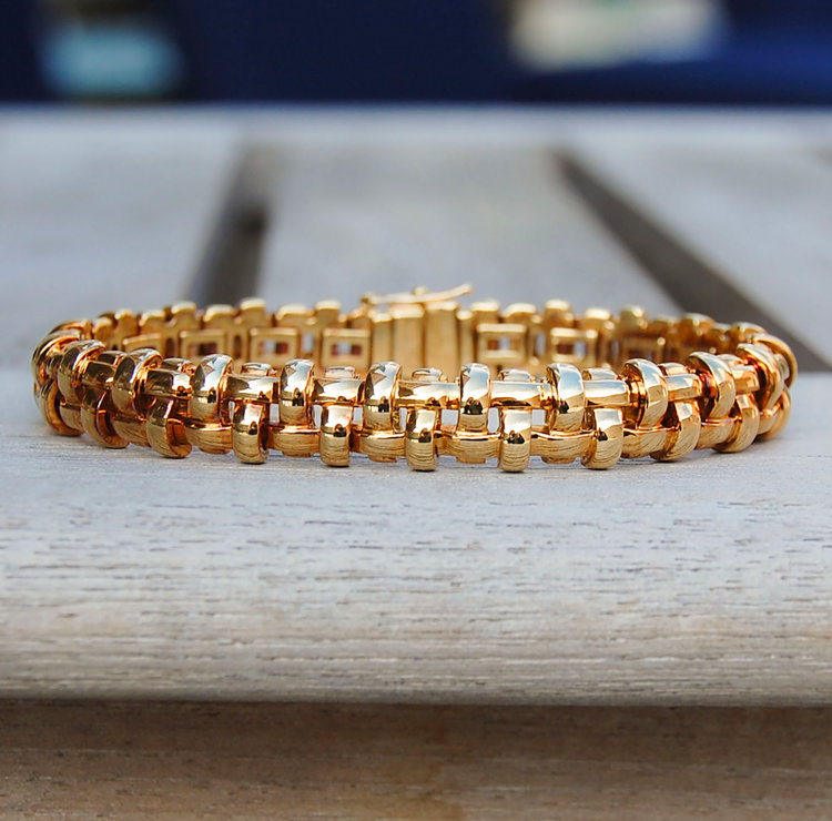 tiffany gold bracelet vintage