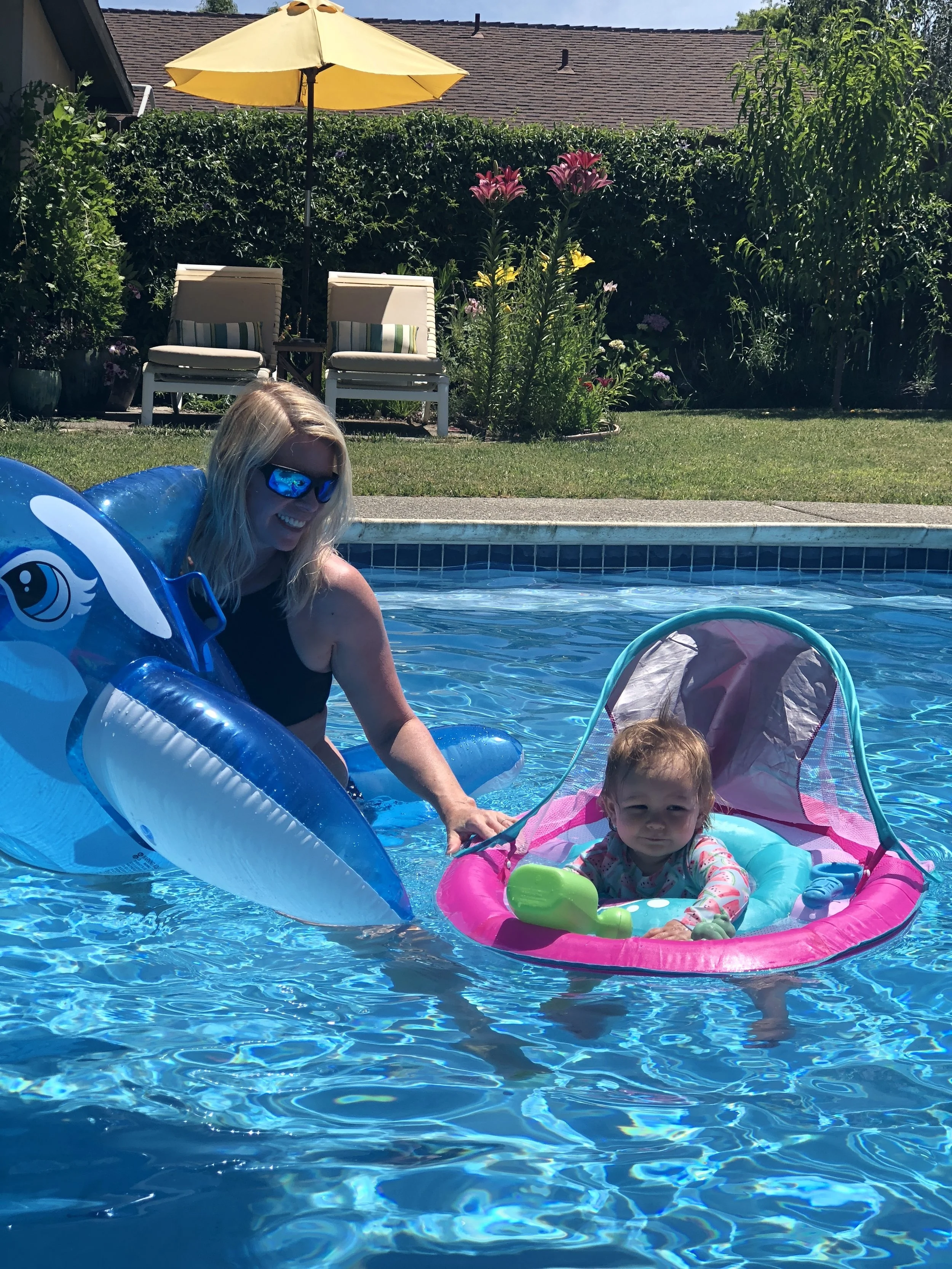Summer Swim Safety with SwimWays &amp; Baby in Napa