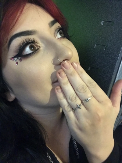 DAY 4 I ripped my nails off. I might put them back on. All in all they were so cute but I felt like I couldn’t do the things I usually can and no one puts baby in a corner