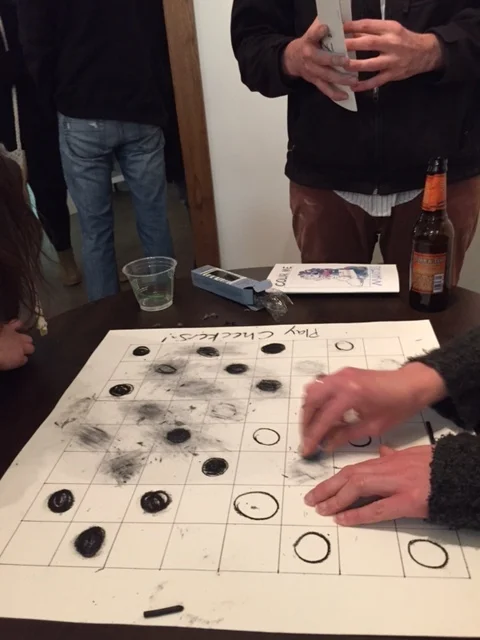 Playing some Checkers on paper