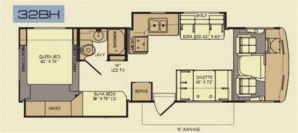 2012 Fleetwood RV Storm 32BH