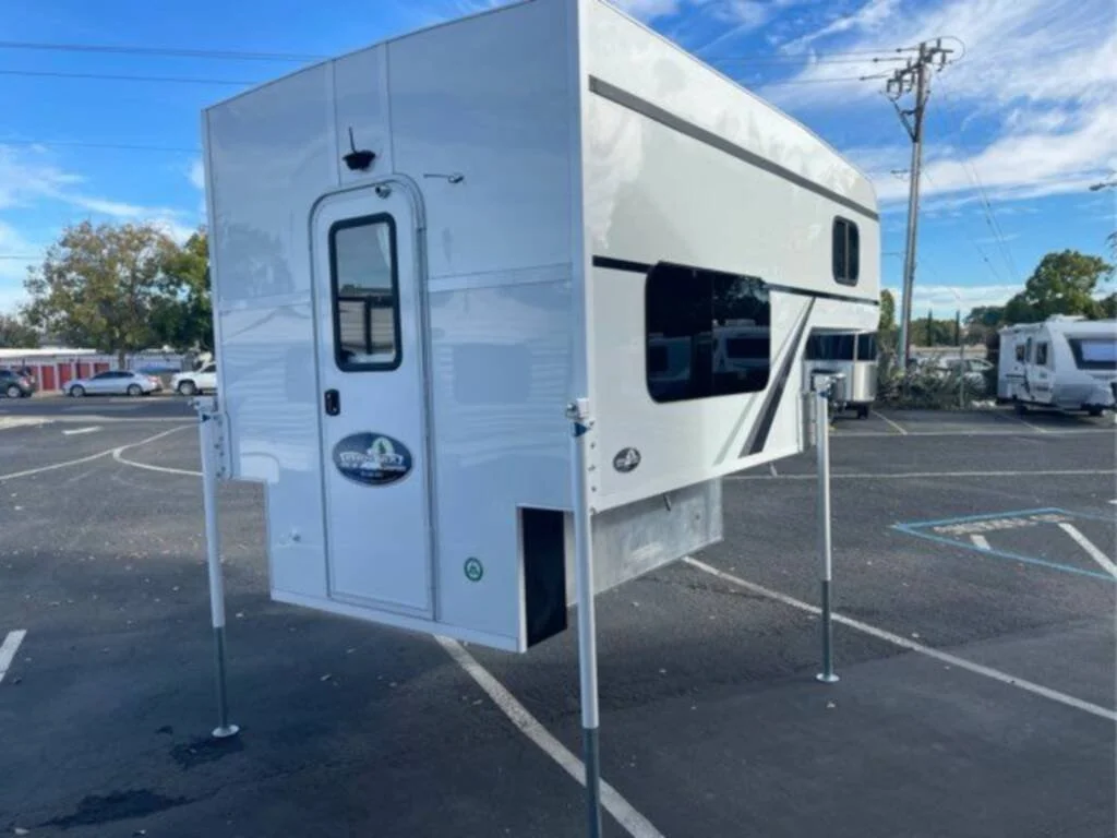 2023 Phoenix Pop Up Truck Camper RV Phoenix L2 Custom Long Bed Truck Camper Back View