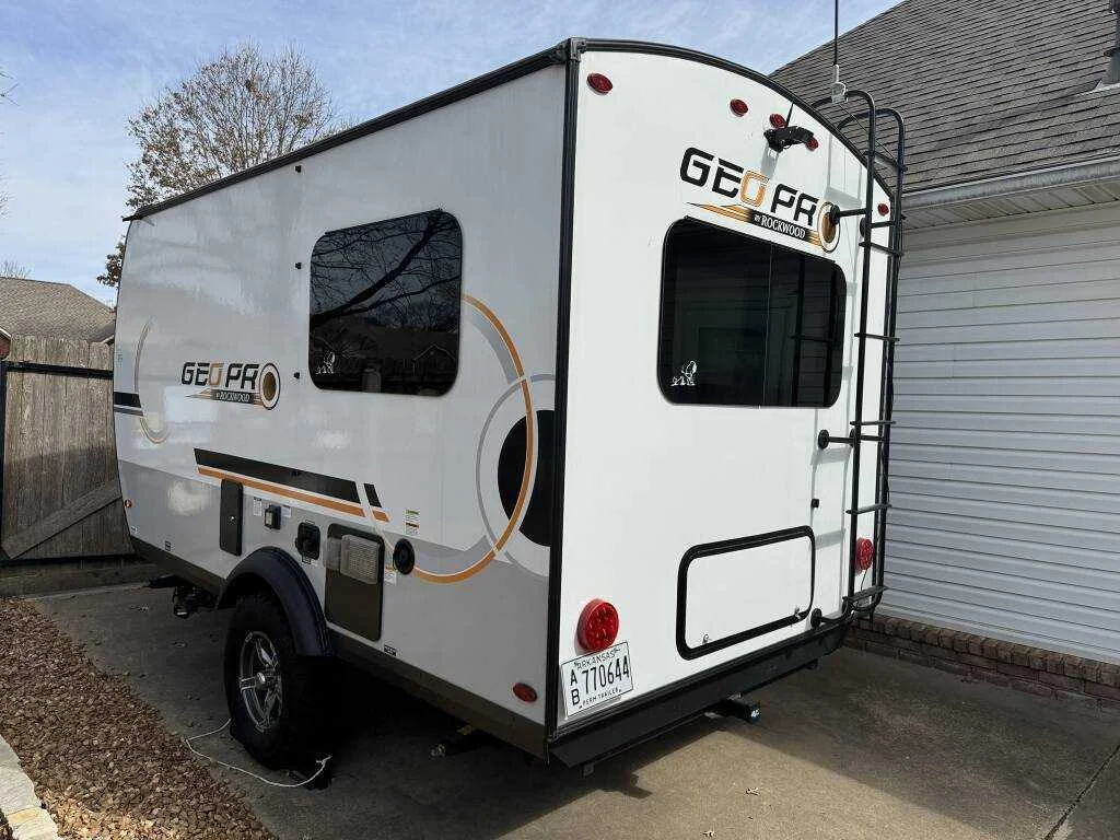 2023 Forest River Travel Trailer RV ROCKWOOD GEO PRO G15TB Back View