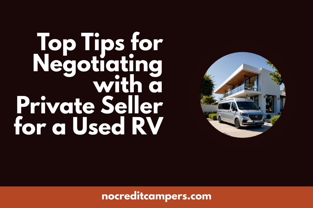 Top Tips for Negotiating with a Private Seller for a Used RV