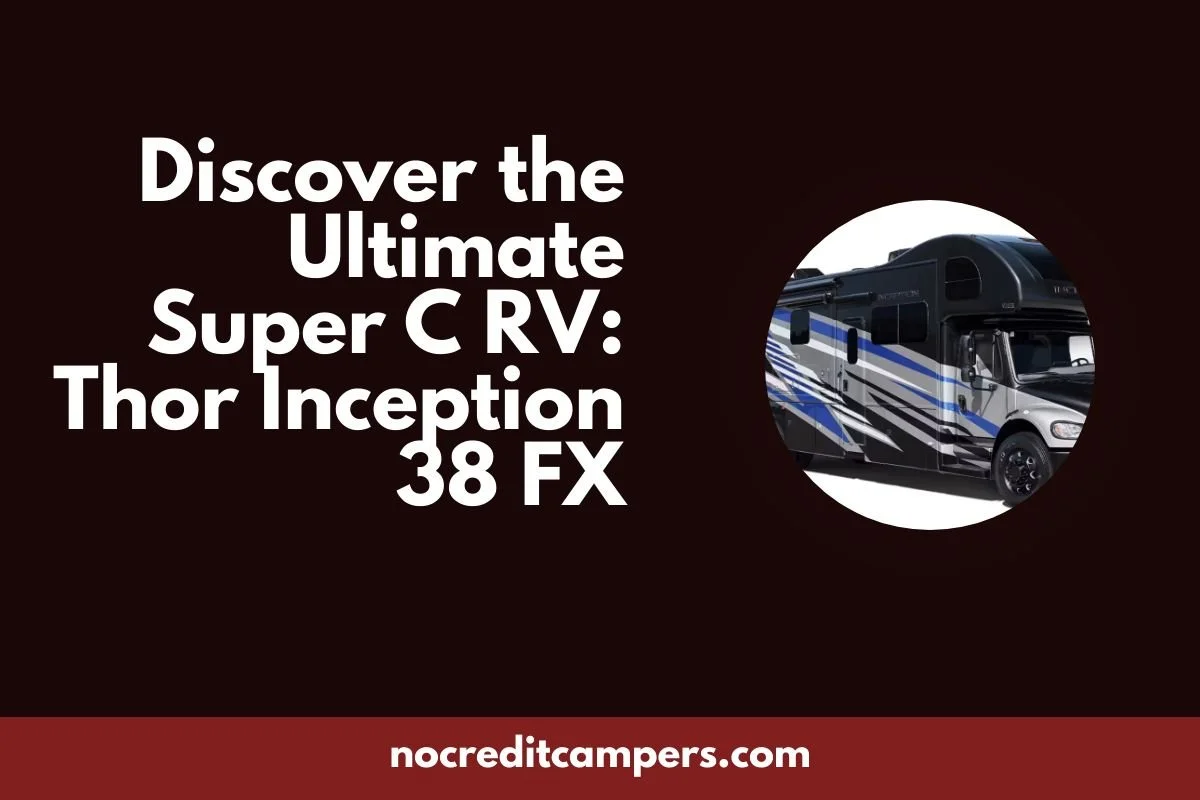 Discover the Ultimate Super C RV: Thor Inception 38 FX