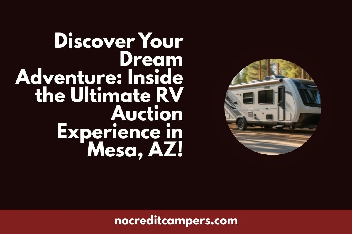 Discover Your Dream Adventure: Inside the Ultimate RV Auction Experience in Mesa, AZ!