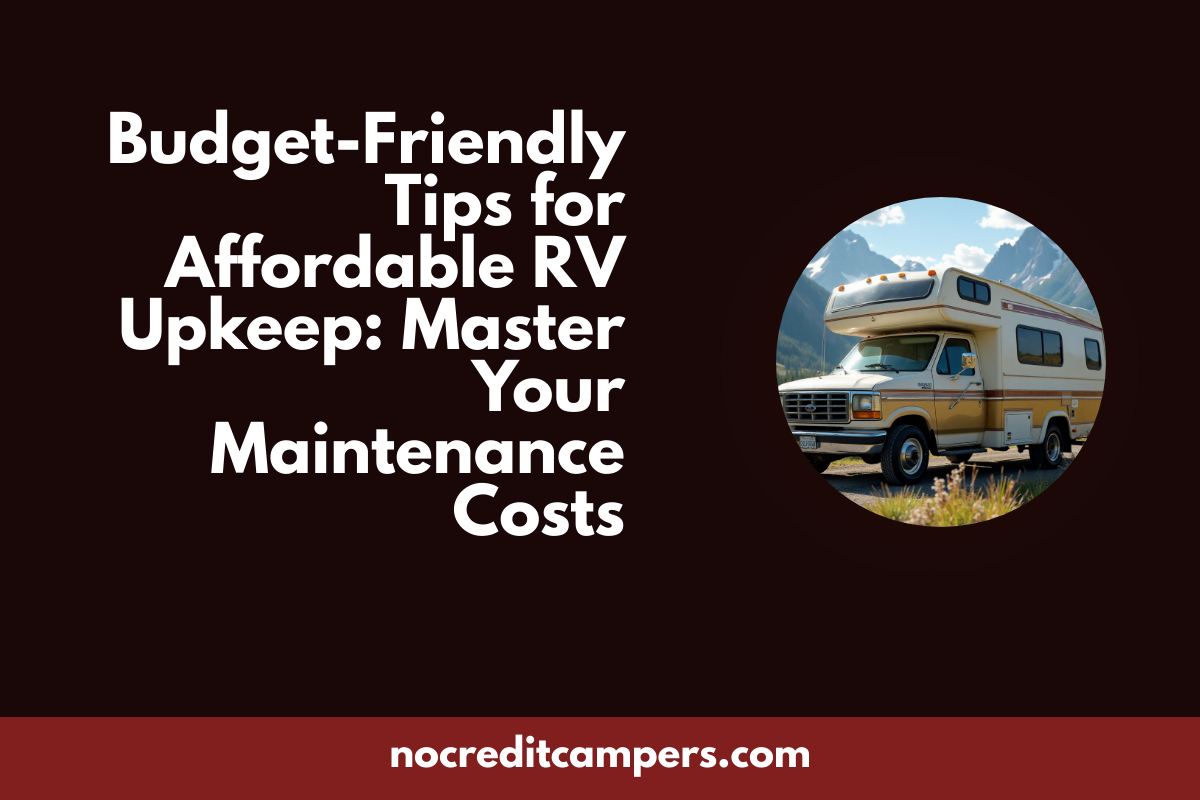 Budget-Friendly Tips for Affordable RV Upkeep: Master Your Maintenance Costs