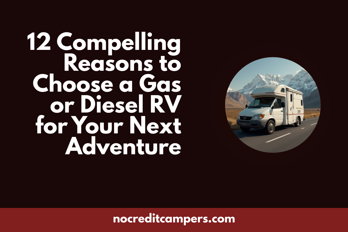12 Compelling Reasons to Choose a Gas or Diesel RV for Your Next Adventure