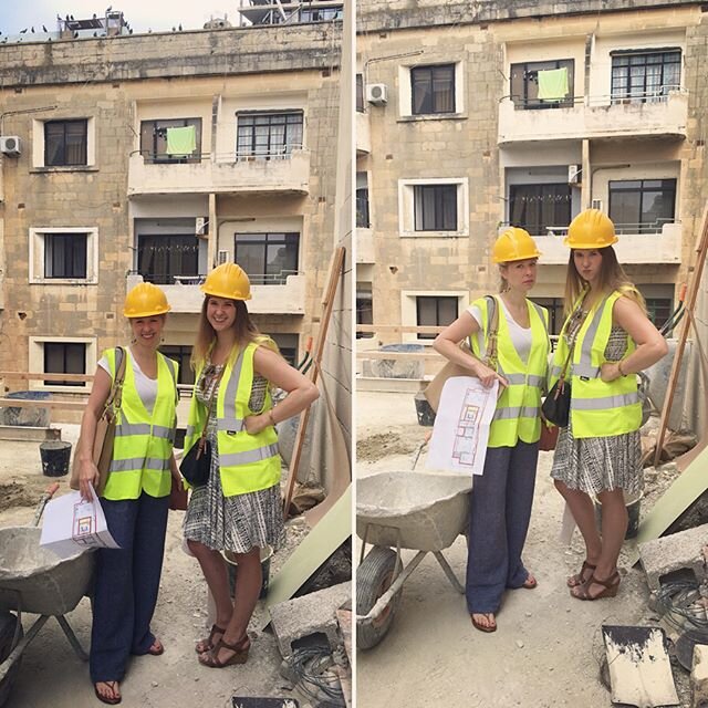 There are always Ups &amp; Downs with every new project 😬😁😒🤷🏼&zwj;♀️
.
.
.
#maltaproject #thankfullynolanguagebarriers ! #thetimeoffisnttooshabby ☀️🌊 #alittleworkalittlefun #sisterteam #internationaldesign #goldengirlsgotoeurope