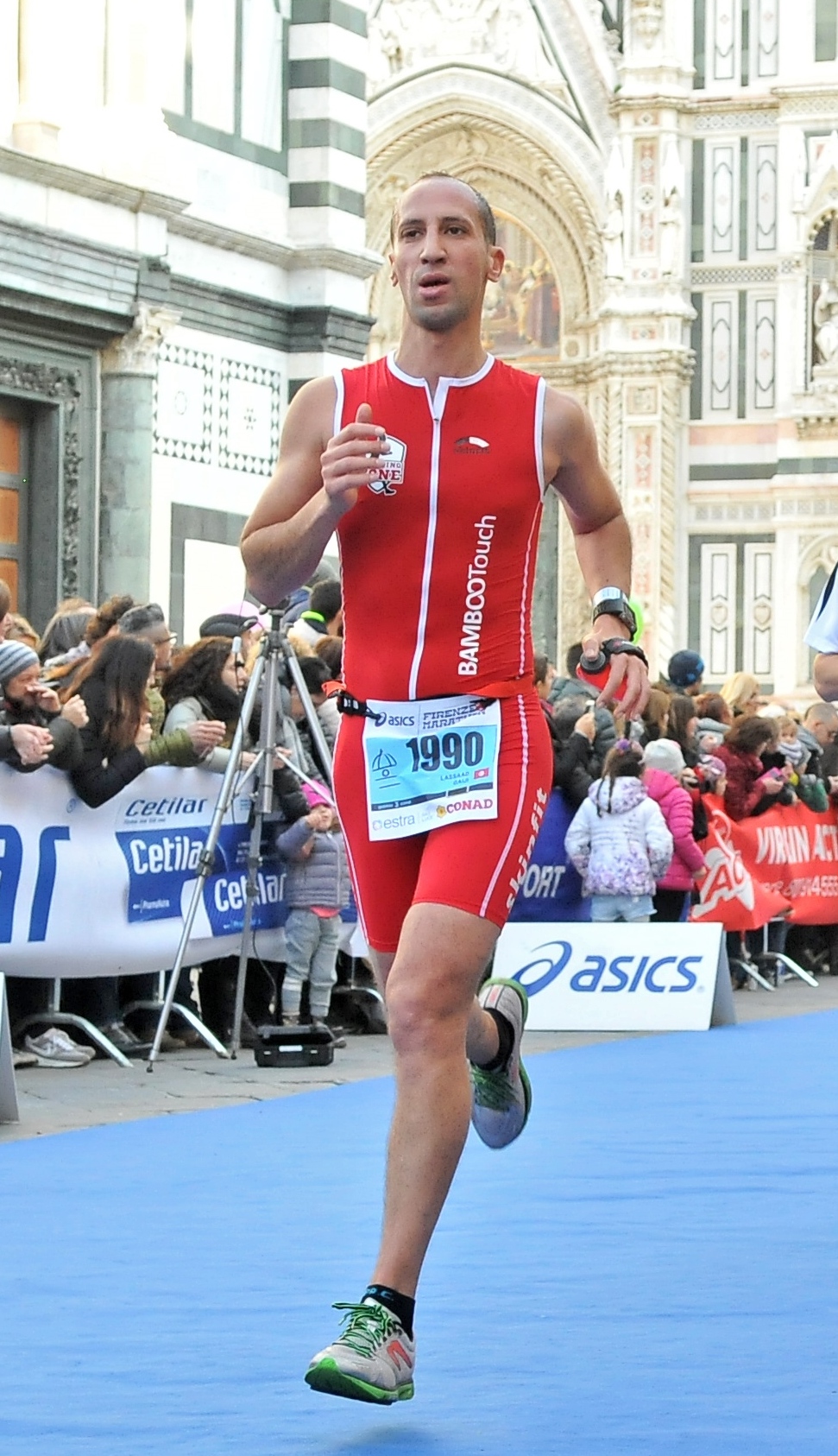 Florence Marathon 2016 - Finish line