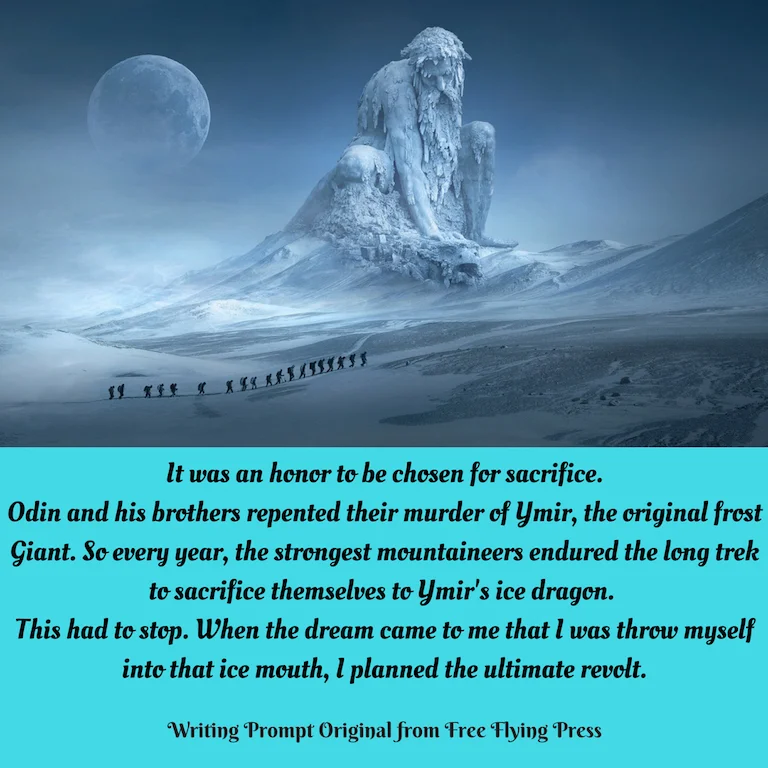 This meme is one of my recent writing prompts, and I'm proud of it too. It's gotten some respectable attention on Pinterest. But again, I was surprised it didn't take off in a spectacular way. It's also part of collection of writing prompts if you care to check that out here .