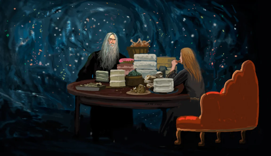 I can see the feasting has made you rather bold. Really. You could be…fascinating.