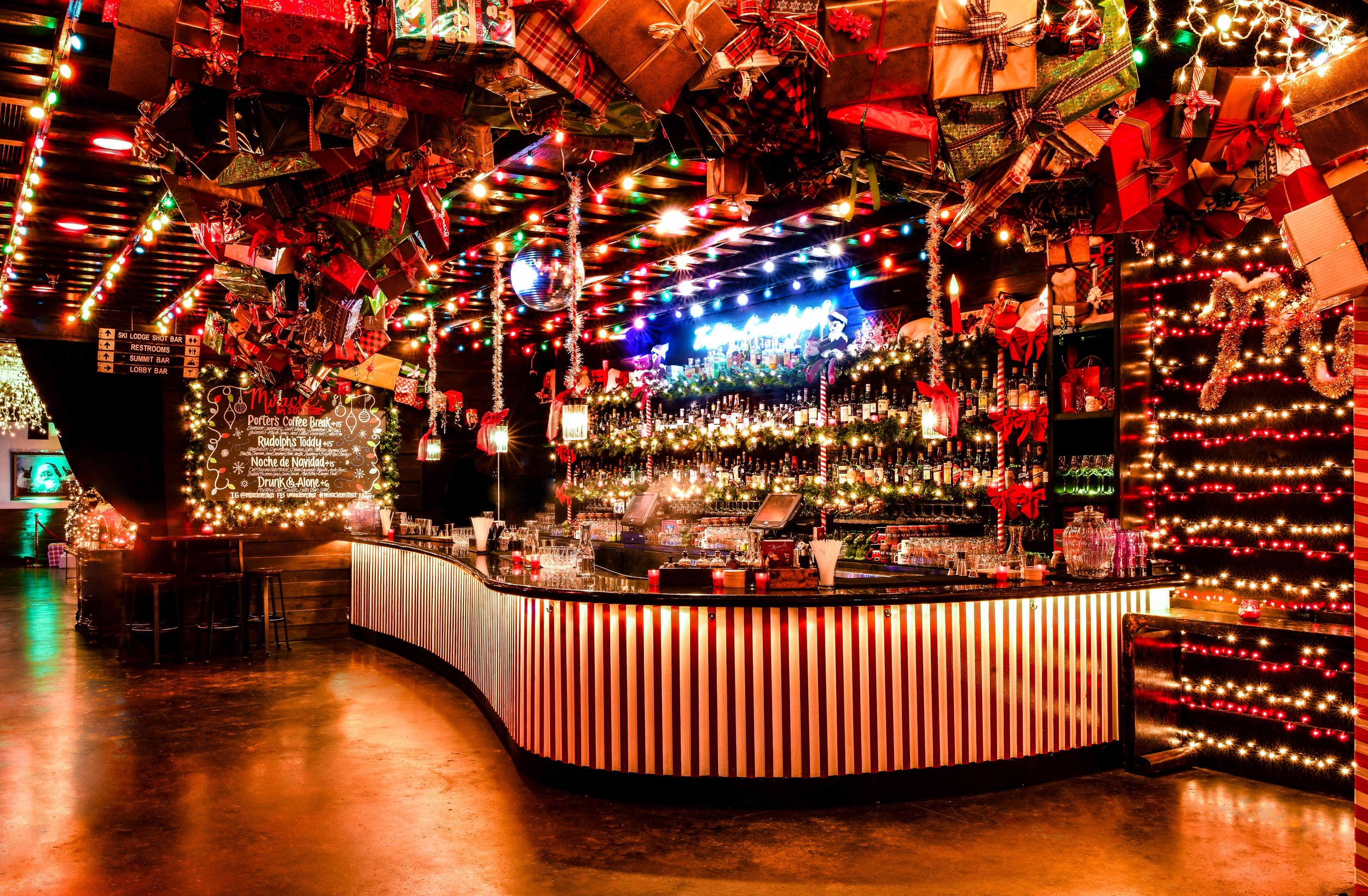 Miracle at the Overlook: a Ticket-Only Christmas Bar