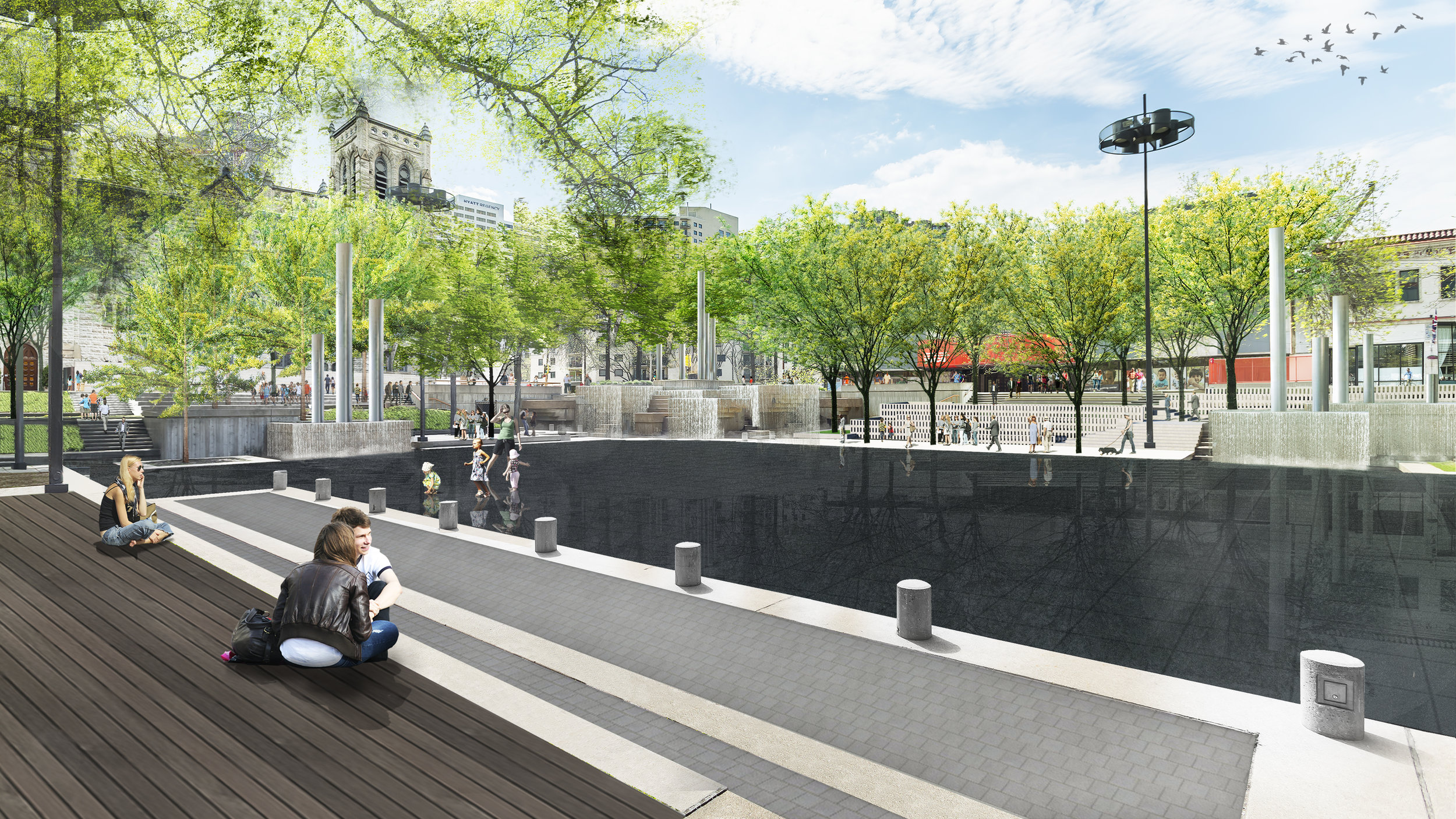 Peavey Plaza Raised Basin_Main Fountain View.jpg