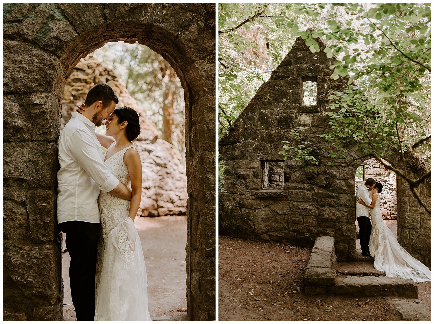 Portland Rooftop Wedding - Eastside Exchange Forest Park Bridals - Jessicaheronimages.com