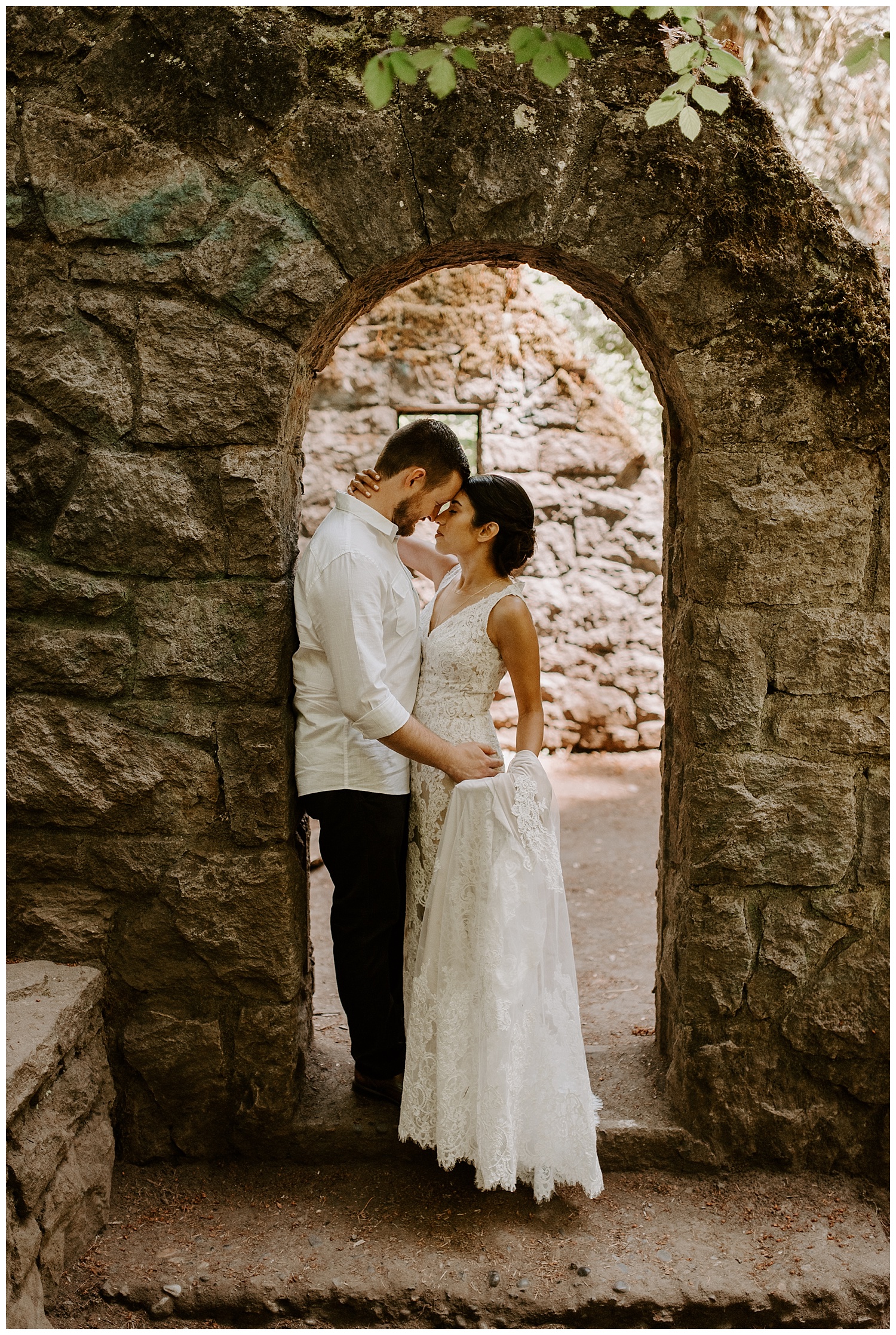 Portland Rooftop Wedding - Eastside Exchange Forest Park Bridals - Jessicaheronimages.com
