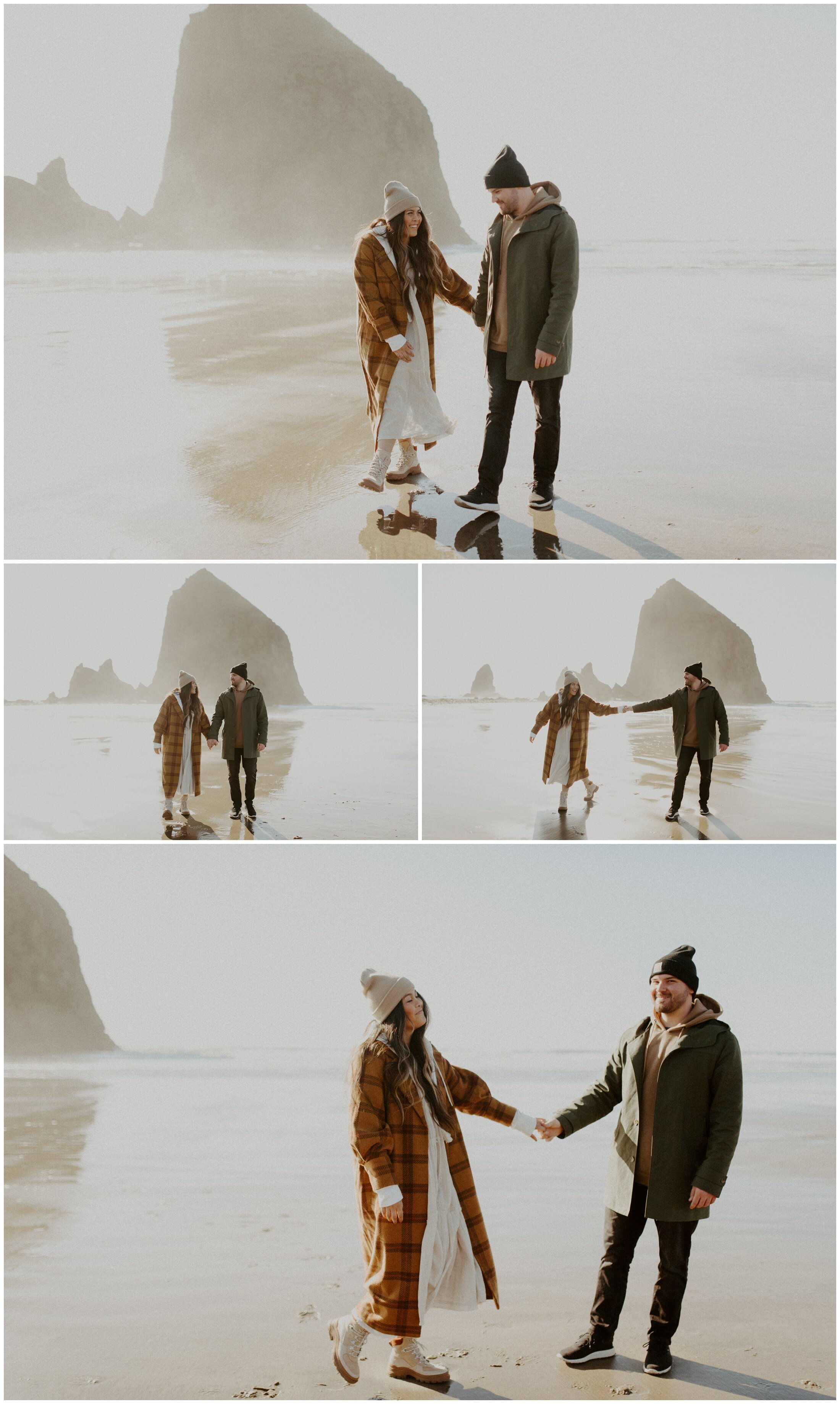 Cannon Beach Anniversary Session | Haystack Rock Anniversary session | by Jesica Heron Images_0005.jpg