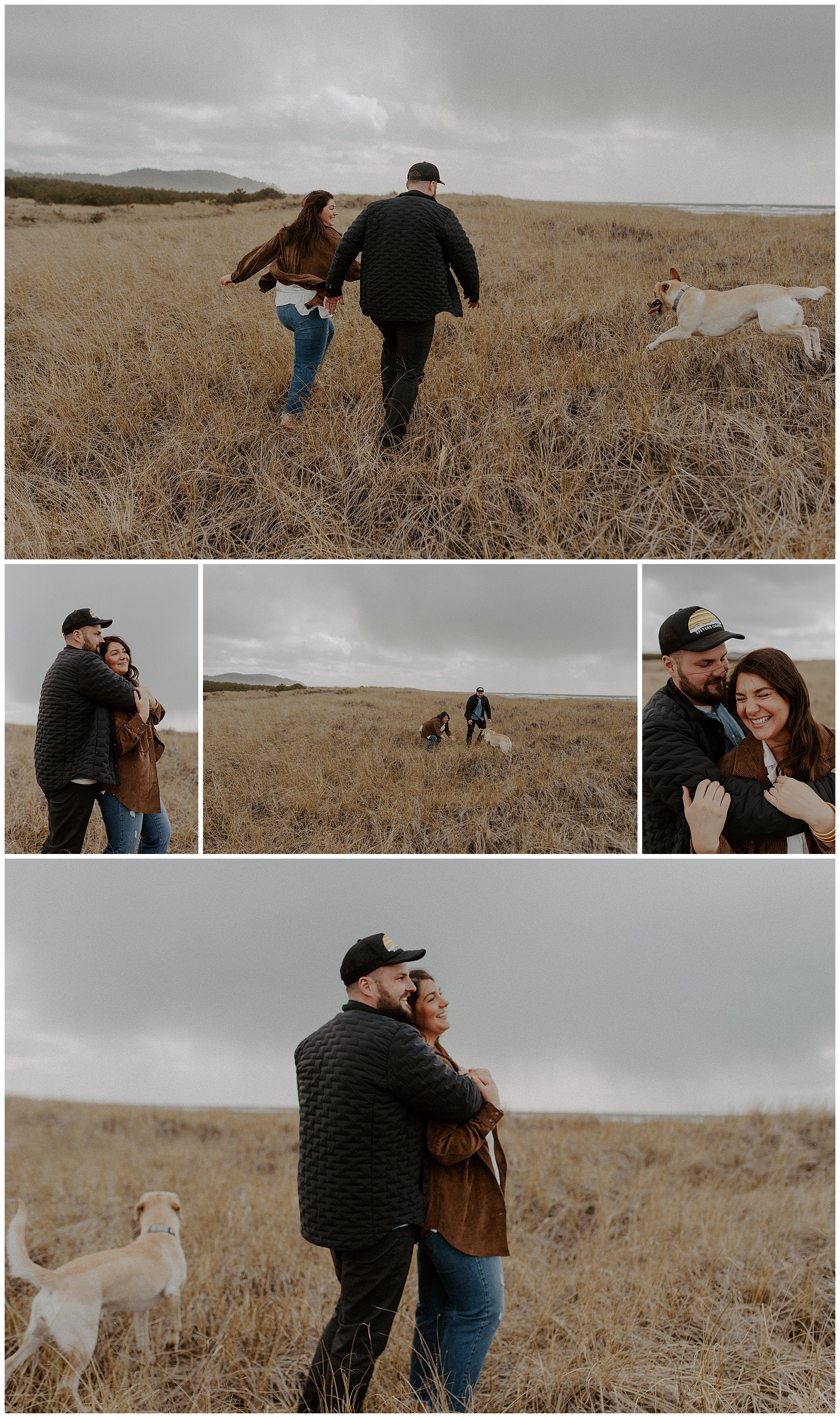 Long Beach Washington Engagements in Beach Grass and at North Head Lighthouse1.jpg
